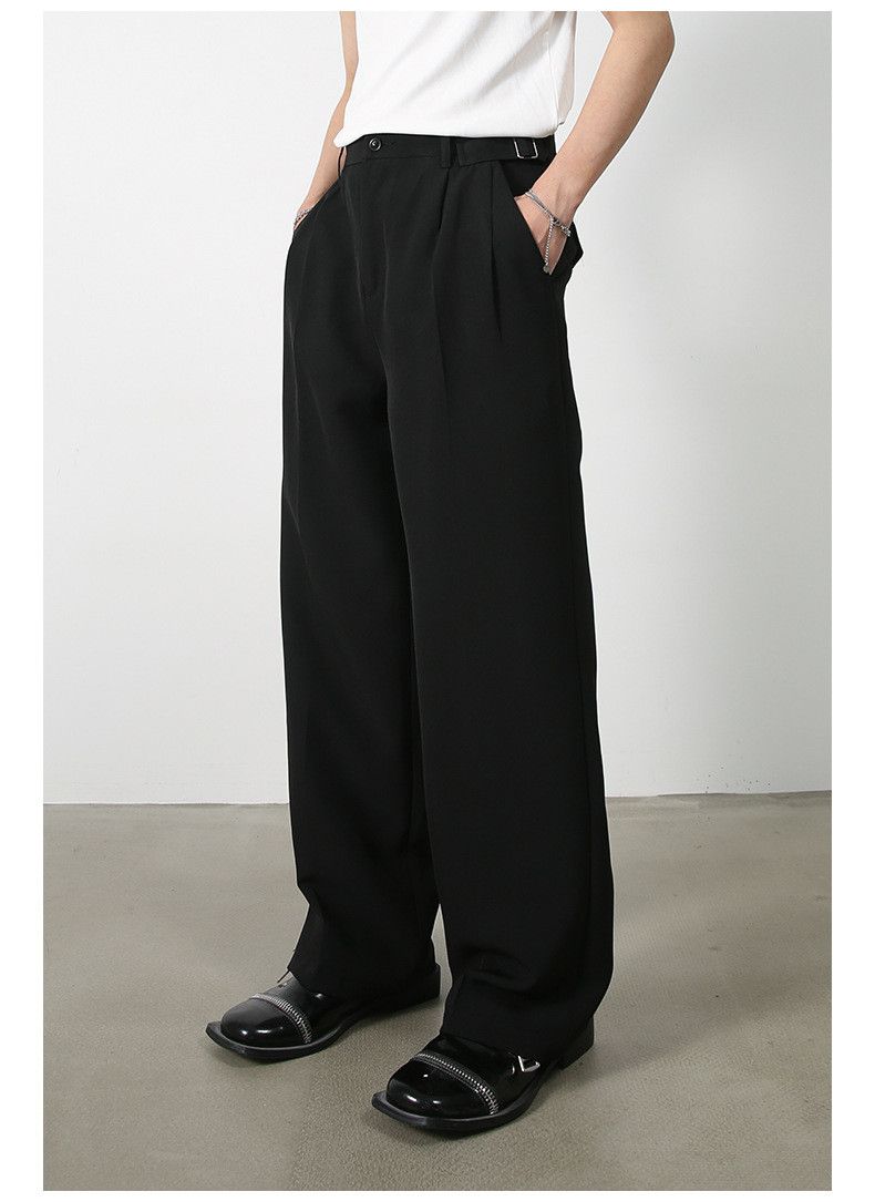 Japanese Brand × Jean Men's straight Japanese trendy wide-leg casual trousers Size US 32 / EU 48 - 1 Thumbnail