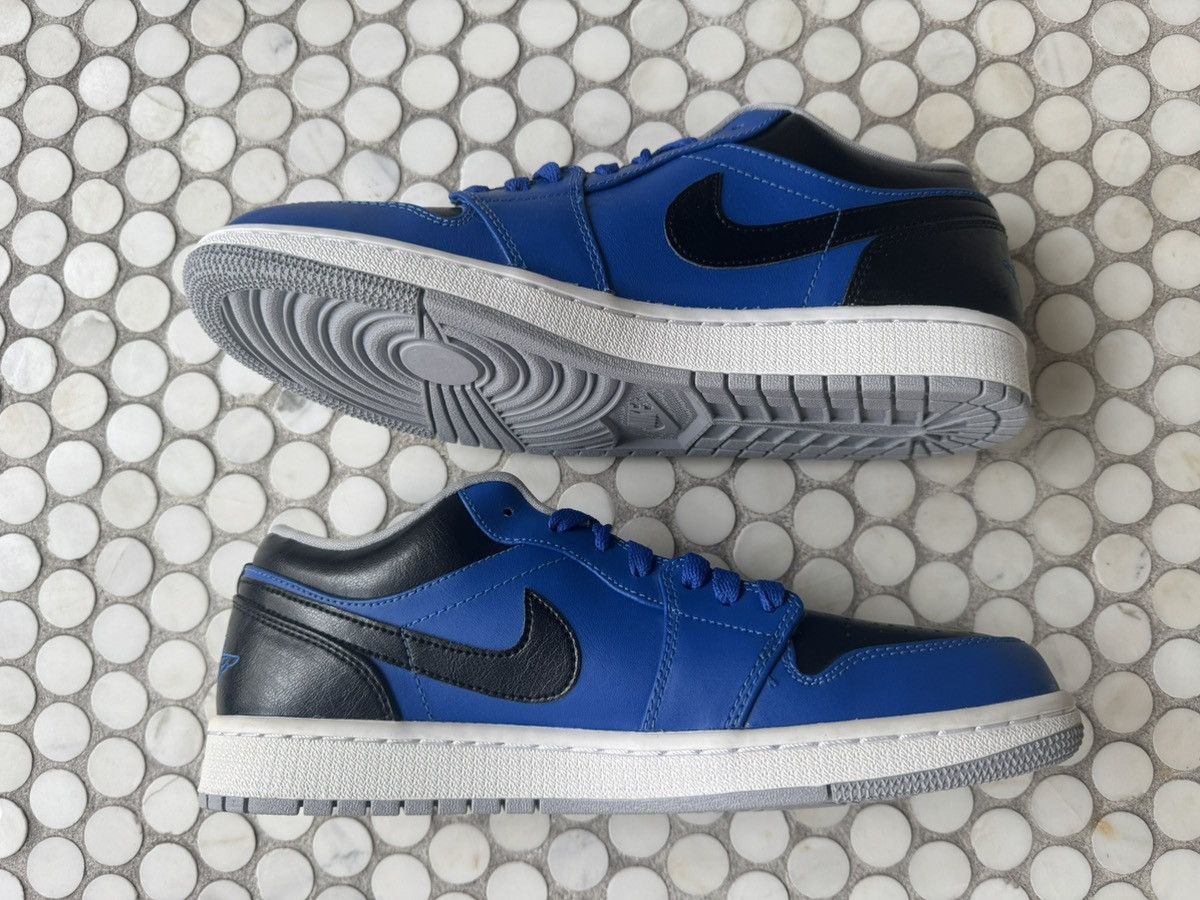 Jordan Brand 9.5 Air Jordan 1 Retro Low Sport Blue Black Royal Size US 9.5 / EU 42-43 - 2 Thumbnail