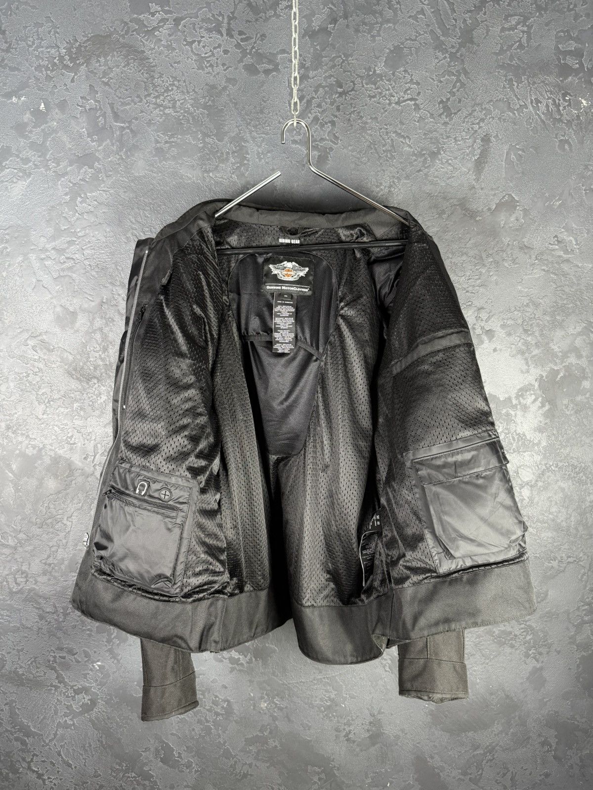 Harley Davidson Harley Davidson Authority Leanther Textile Jacket Body Armor Size US XL / EU 56 / 4 - 9 Thumbnail