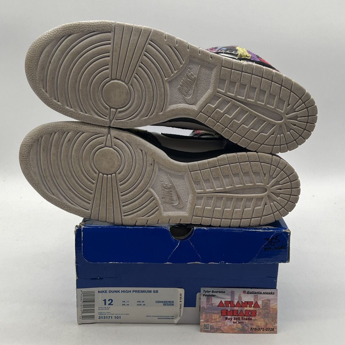 Nike Nike dunk high sb Huxtable Size US 12 / EU 45 - 8 Thumbnail