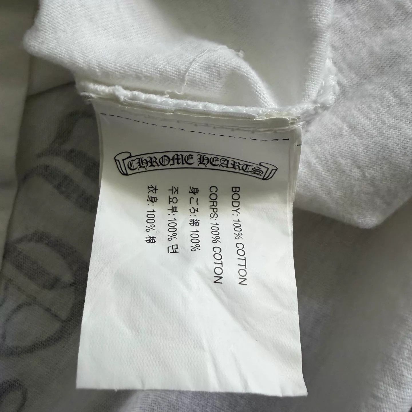 Chrome Hearts Chrome Hearts LA Small Cross Logo SS T-Shirt M Size US M / EU 48-50 / 2 - 4 Thumbnail