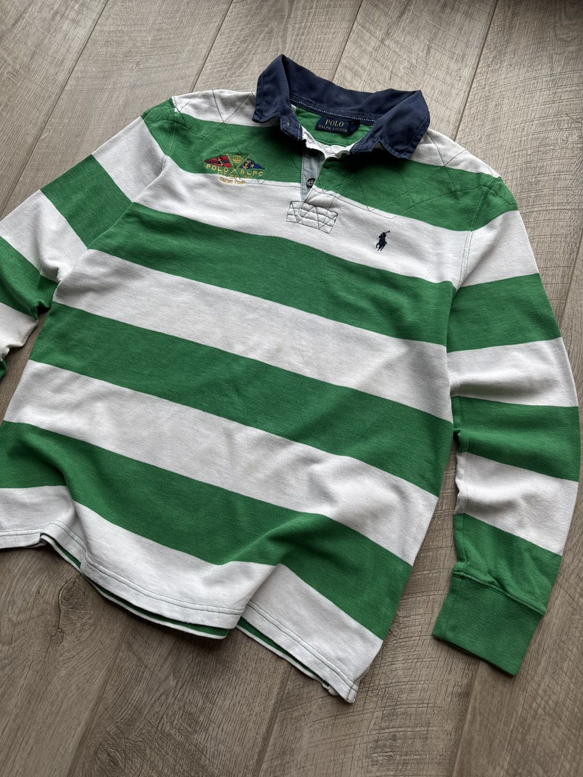 Polo Ralph Lauren Polo Ralph Lauren Yacht Club vintage long sleeve polo pony Size US L / EU 52-54 / 3 - 2 Thumbnail