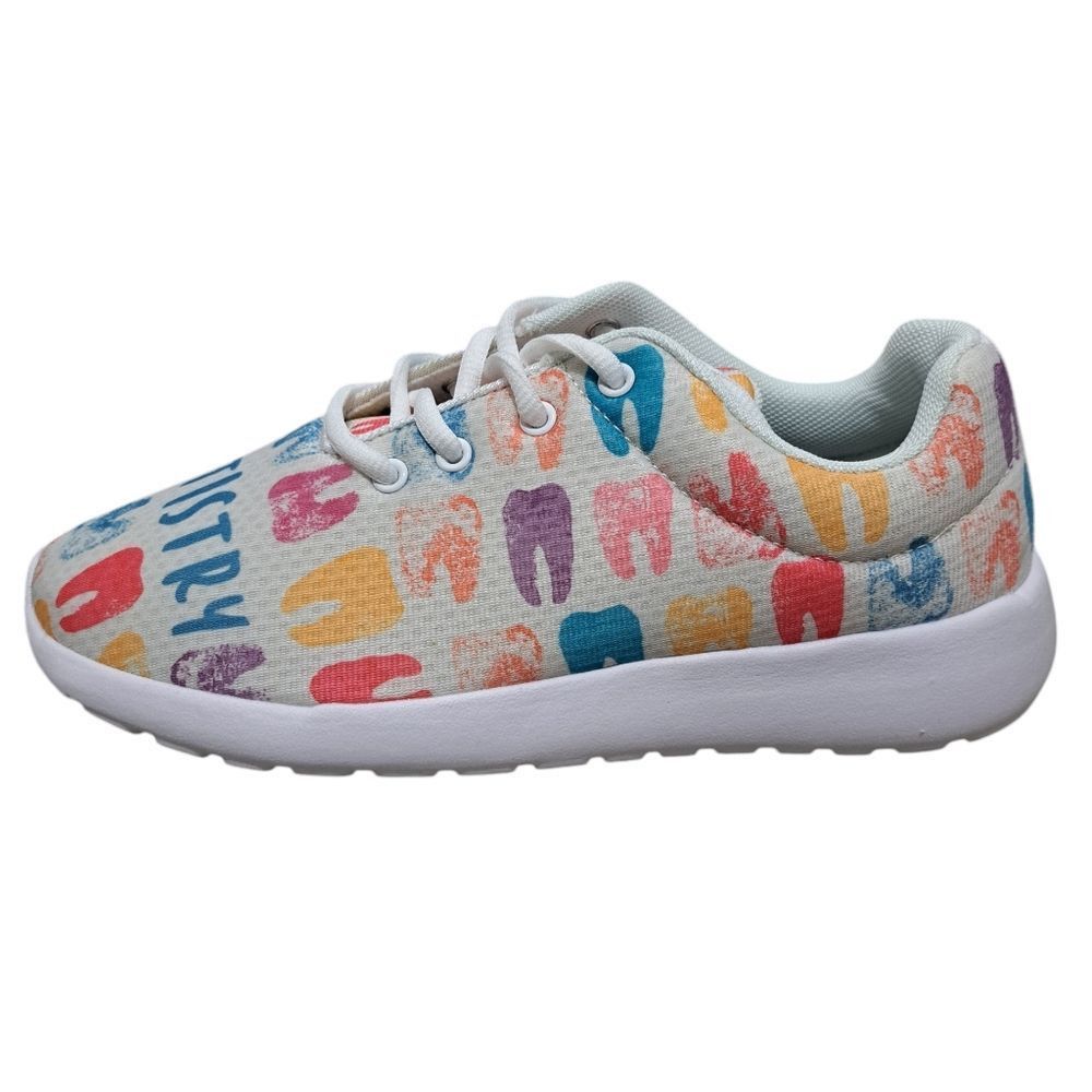 Other Groove Bags Custom Print Dentistry Lightweight Lace Up Sneak Size US 8 / IT 38 - 9 Thumbnail