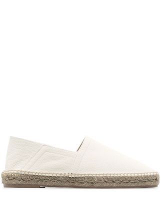 Tom Ford o1w1db11224 J1165T Leather Espadrilles in White Size US 8 / EU 41 - 1 Thumbnail