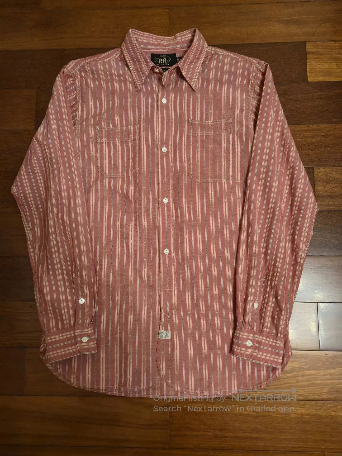 RRL Ralph Lauren RRL Striped Shirt. Size US S / EU 44-46 / 1 - 1 Thumbnail