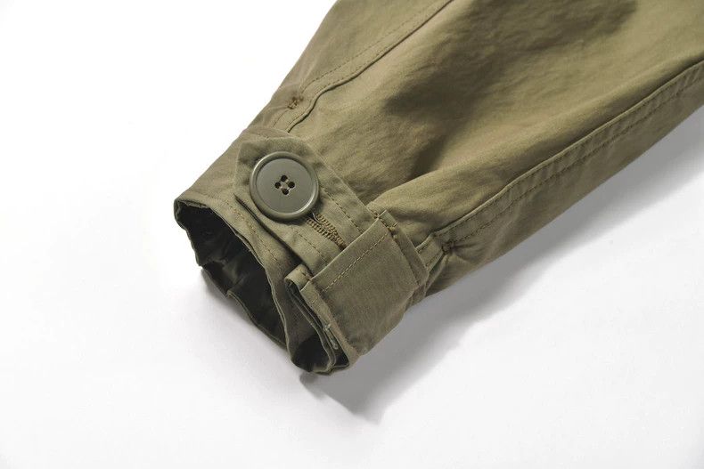 The Real McCoy's The Real McCoy's M-65 parka in army green, a large coat Size US M / EU 48-50 / 2 - 8 Thumbnail