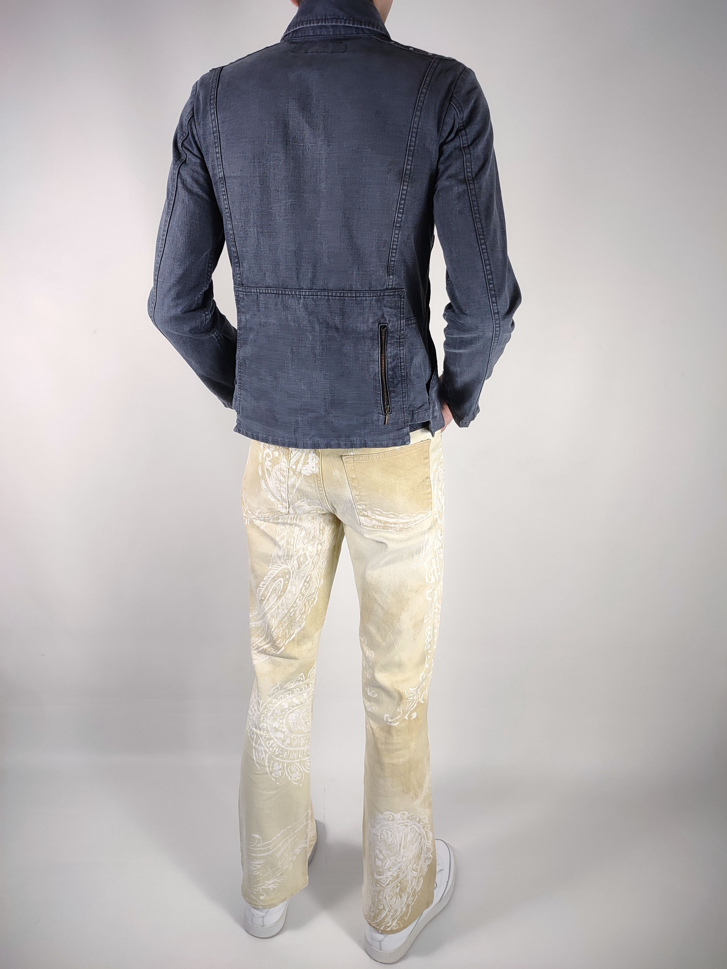 Diesel Vintage Diesel Multi Pocket Denim Jacket Size US S / EU 44-46 / 1 - 7 Thumbnail