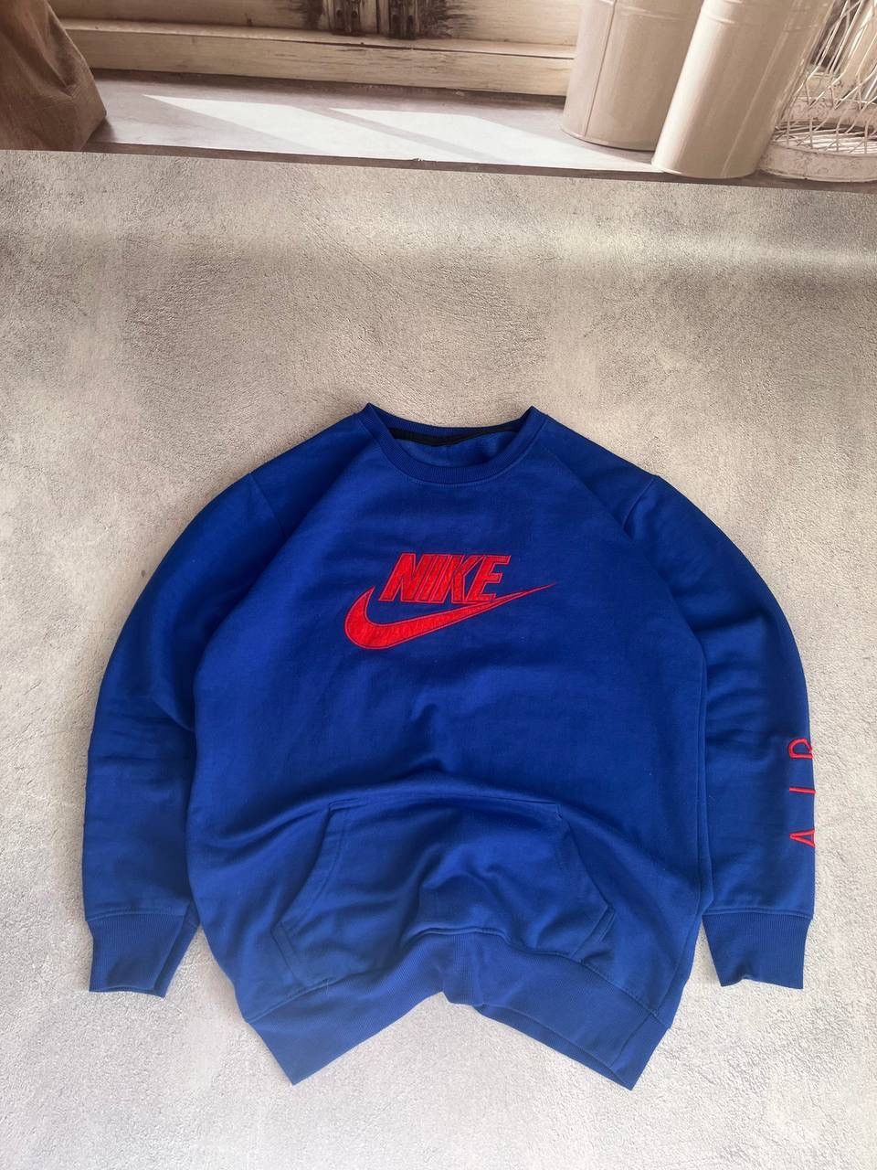 Nike × Vintage Nike distressed y2k vintage sweatshirt Size US M / EU 48-50 / 2 - 1 Thumbnail