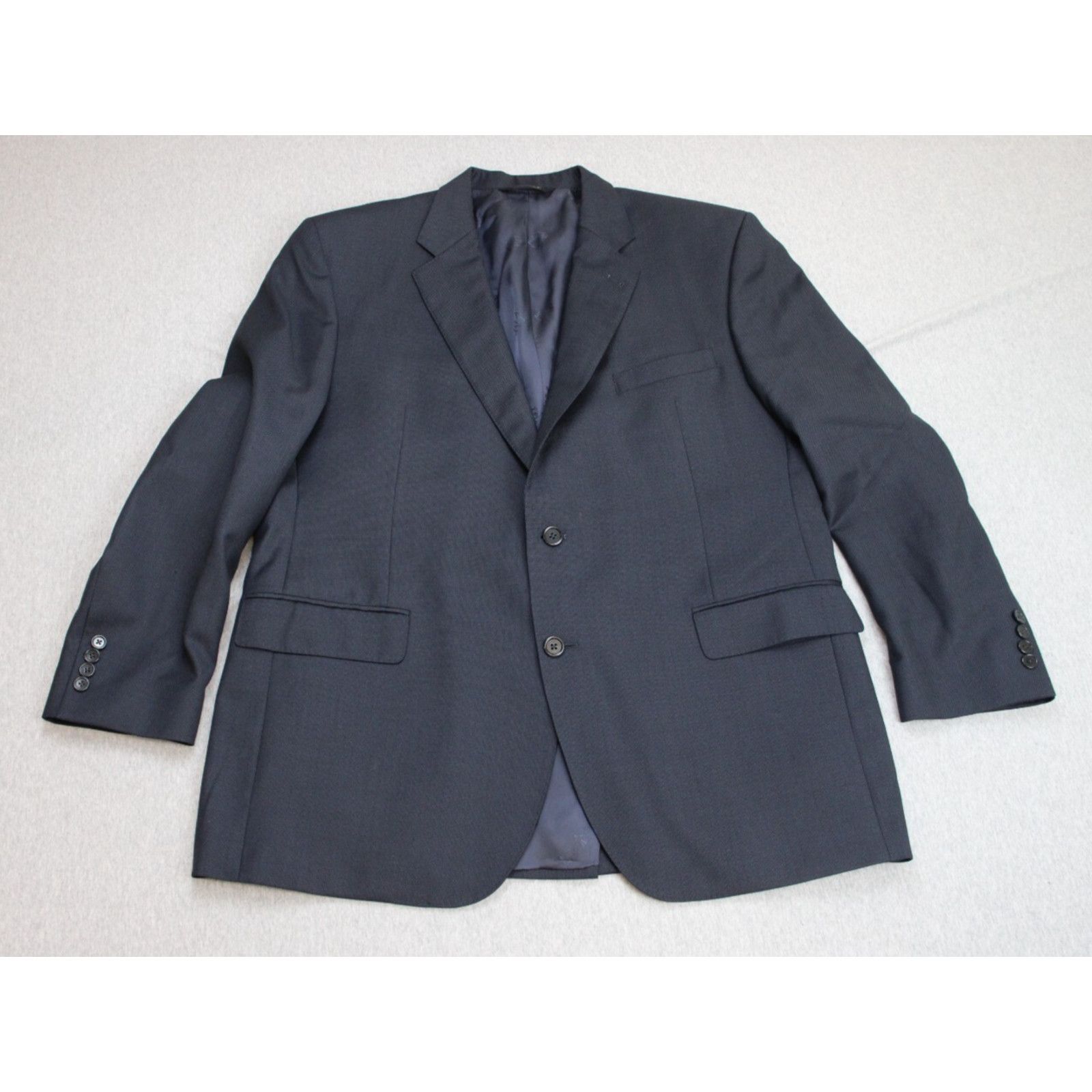 Jos. A. Bank Jos A Bank Blazer Men's 46R Navy Blue Single Breasted Size 46R - 1 Thumbnail