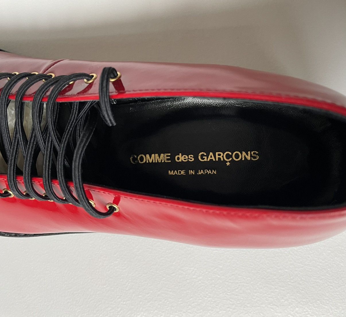 Comme des Garcons ‘Corset Lace’ Pointed Flat Shoes Size US 10 / IT 40 - 10 Thumbnail