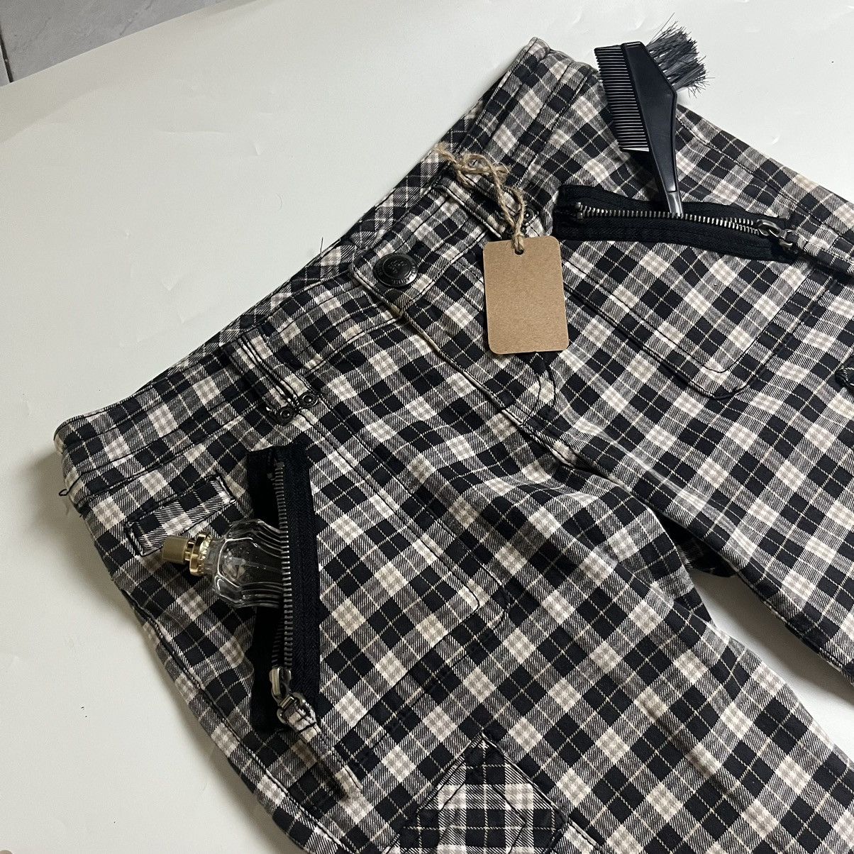 Burberry 🔥90s Burberry London Plaid Cargo Pants Size US 30 / EU 46 - 4 Thumbnail