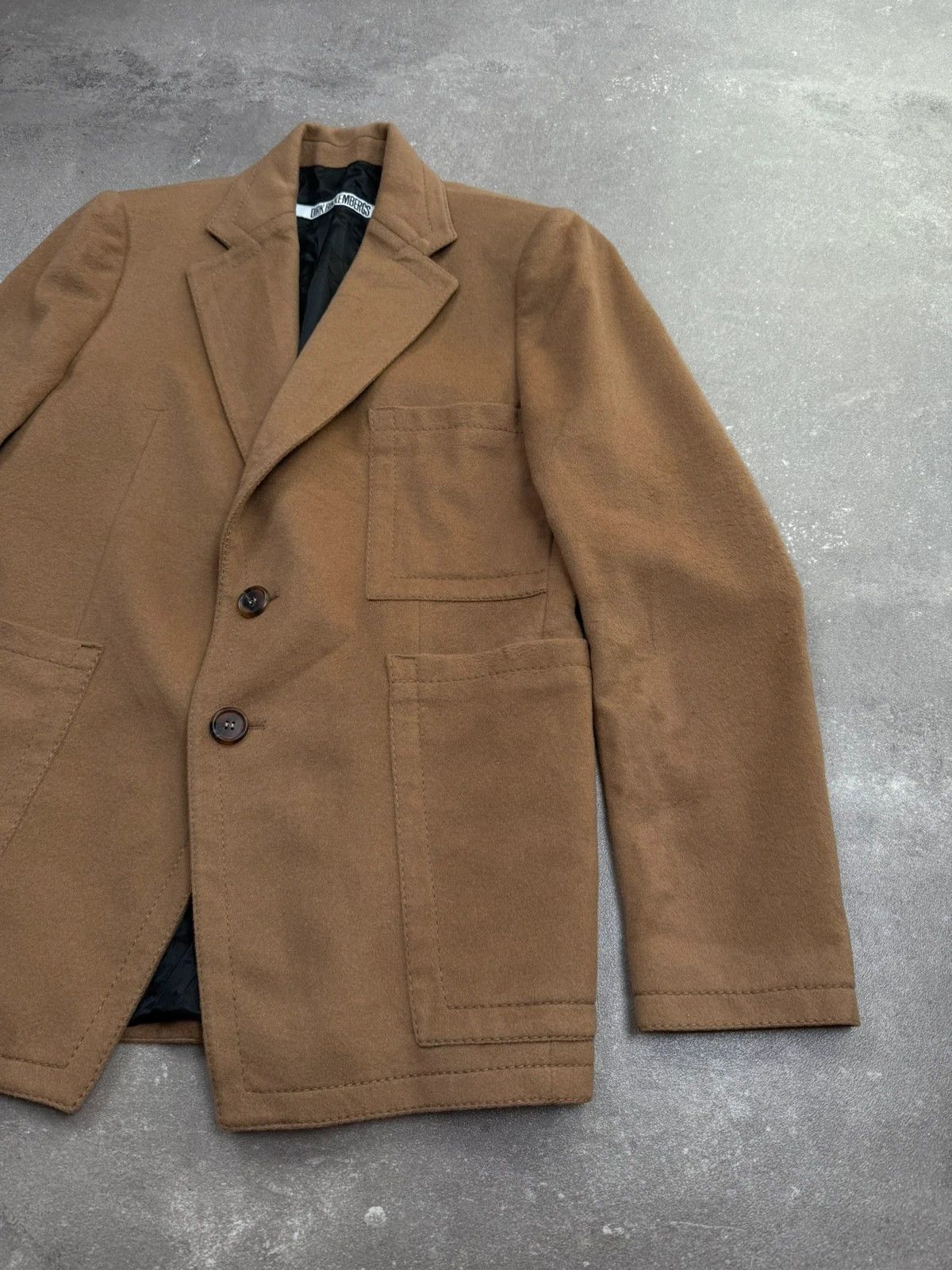 Dirk Bikkembergs Dirk Bikkembergs blazer wool archive avant garde 90s 1990s Size US M / EU 48-50 / 2 - 3 Thumbnail