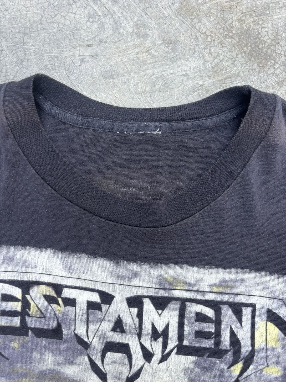 Band Tees Vintage 1989 Testament Metal T Shirt Size US L / EU 52-54 / 3 - 6 Thumbnail