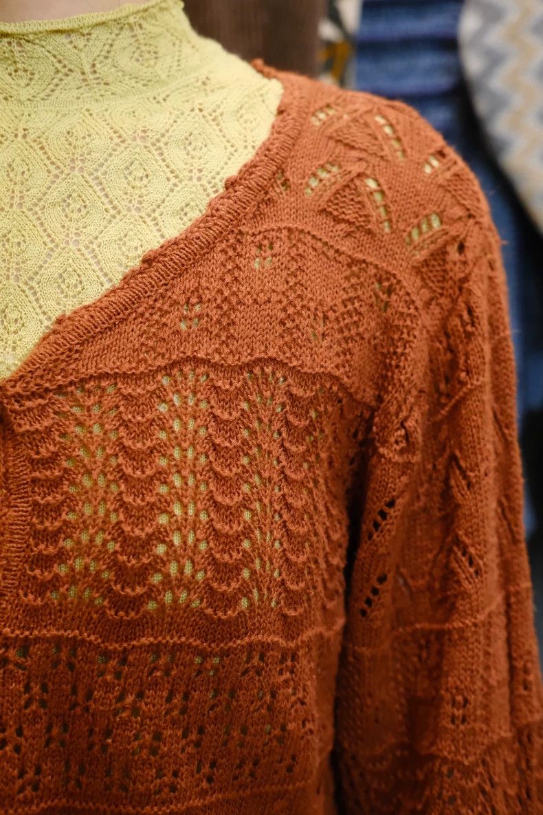 Kenzo KENZO Branch openwork knit sweater Size XS / US 0-2 / IT 36-38 - 6 Thumbnail
