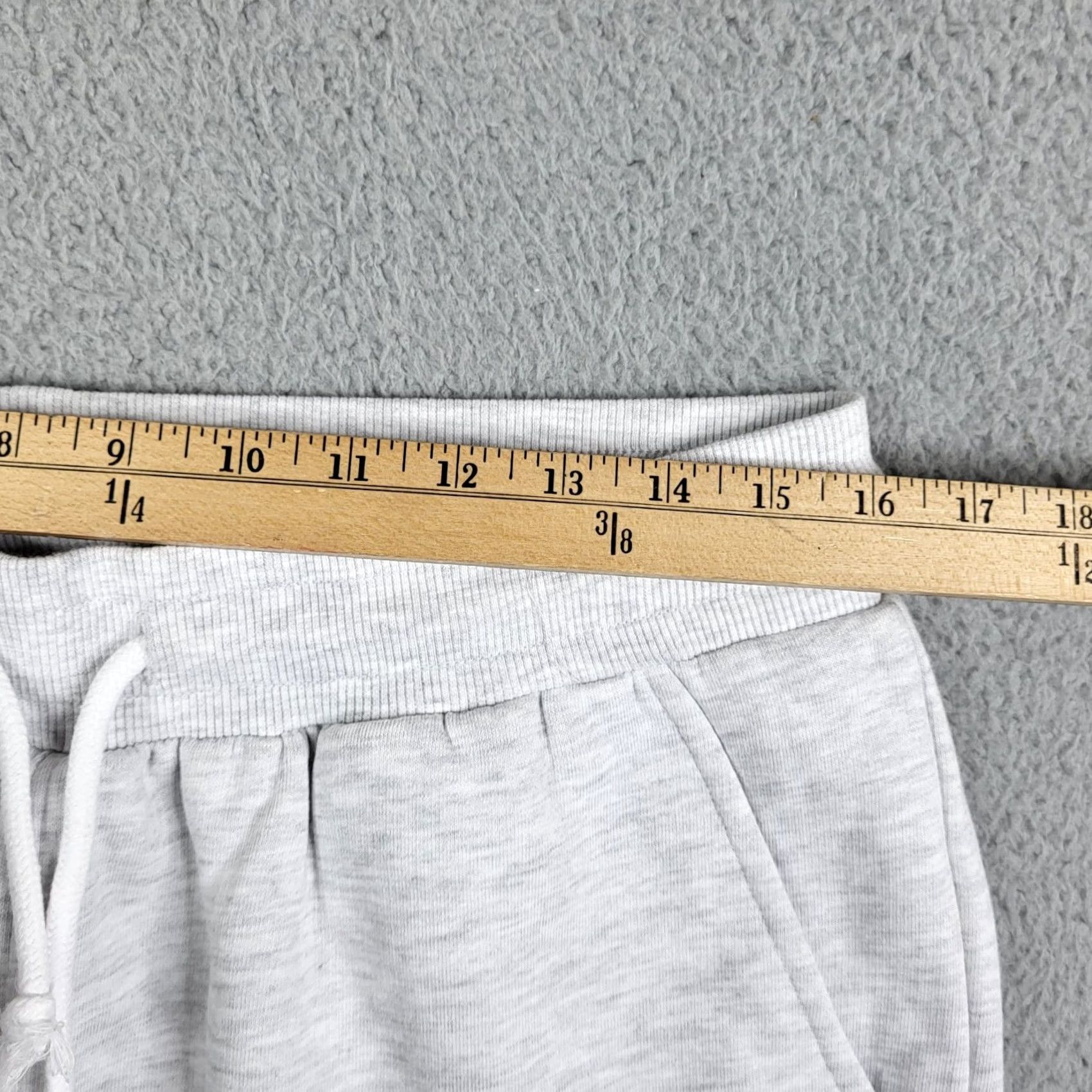 Asos ASOS 4505 Women's Light Gray Shorts Size 12 NEW Activewear Pants Casual Yoga Elastic Waist Gray Women 12 Size 34" / US 12 / IT 48 - 4 Thumbnail