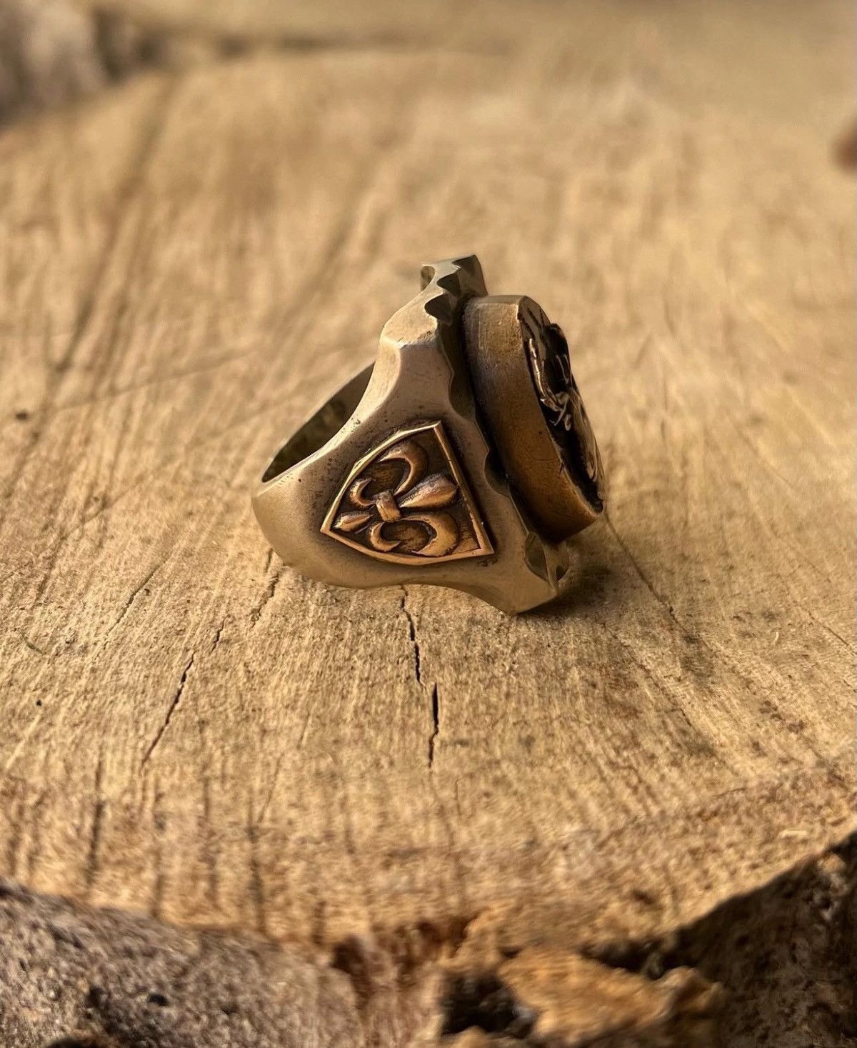 Vintage Vintage Mexican Biker Deer Ring Size ONE SIZE - 3 Thumbnail
