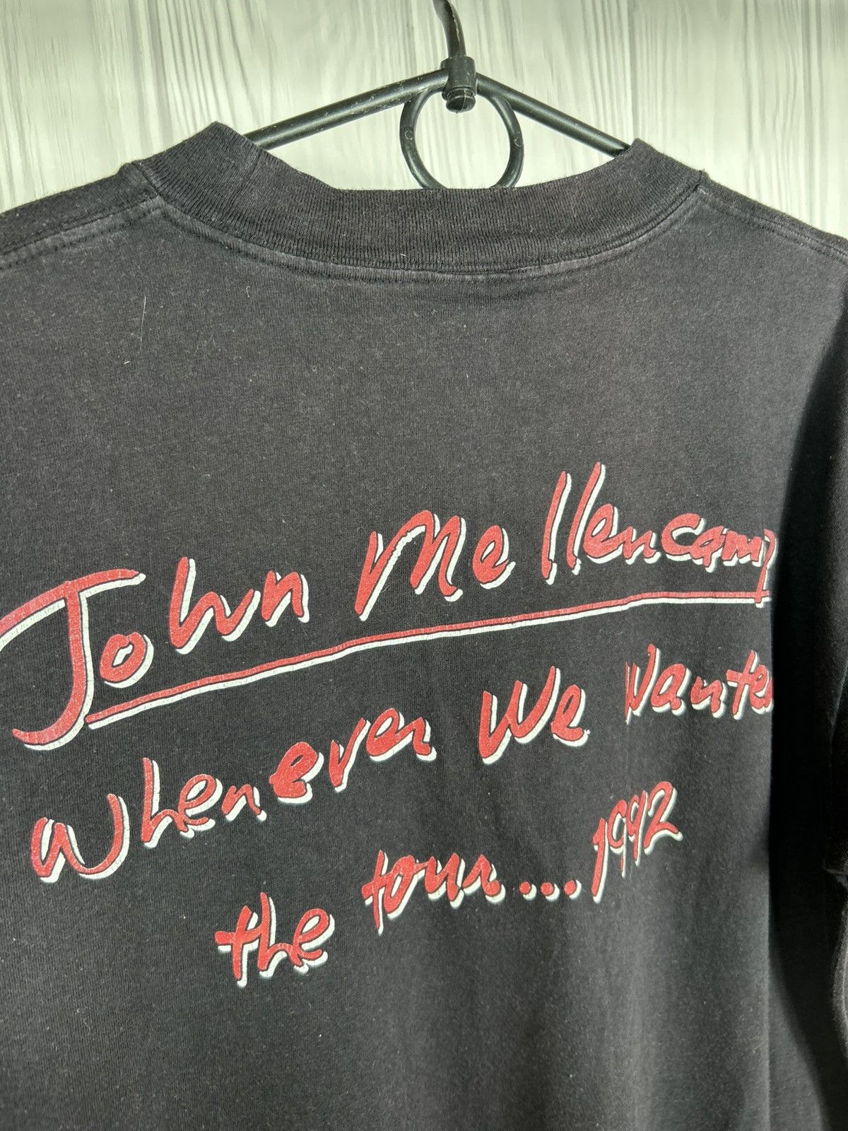 Band Tees Vintage John Mellencamp Whenever We Wanted Tour 1992 T-Shirt Size US L / EU 52-54 / 3 - 12 Thumbnail