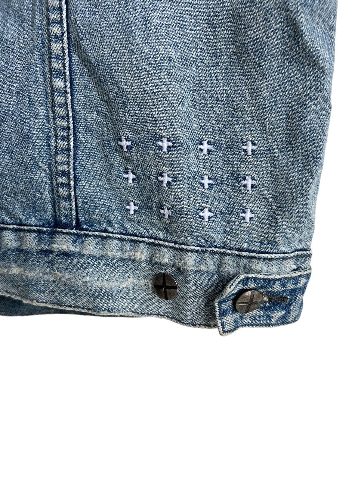 Vtg Ksubi 🇦🇺 Rockstar Denim Sleeveless Type-3 Trucker Jacket Denim Jackets