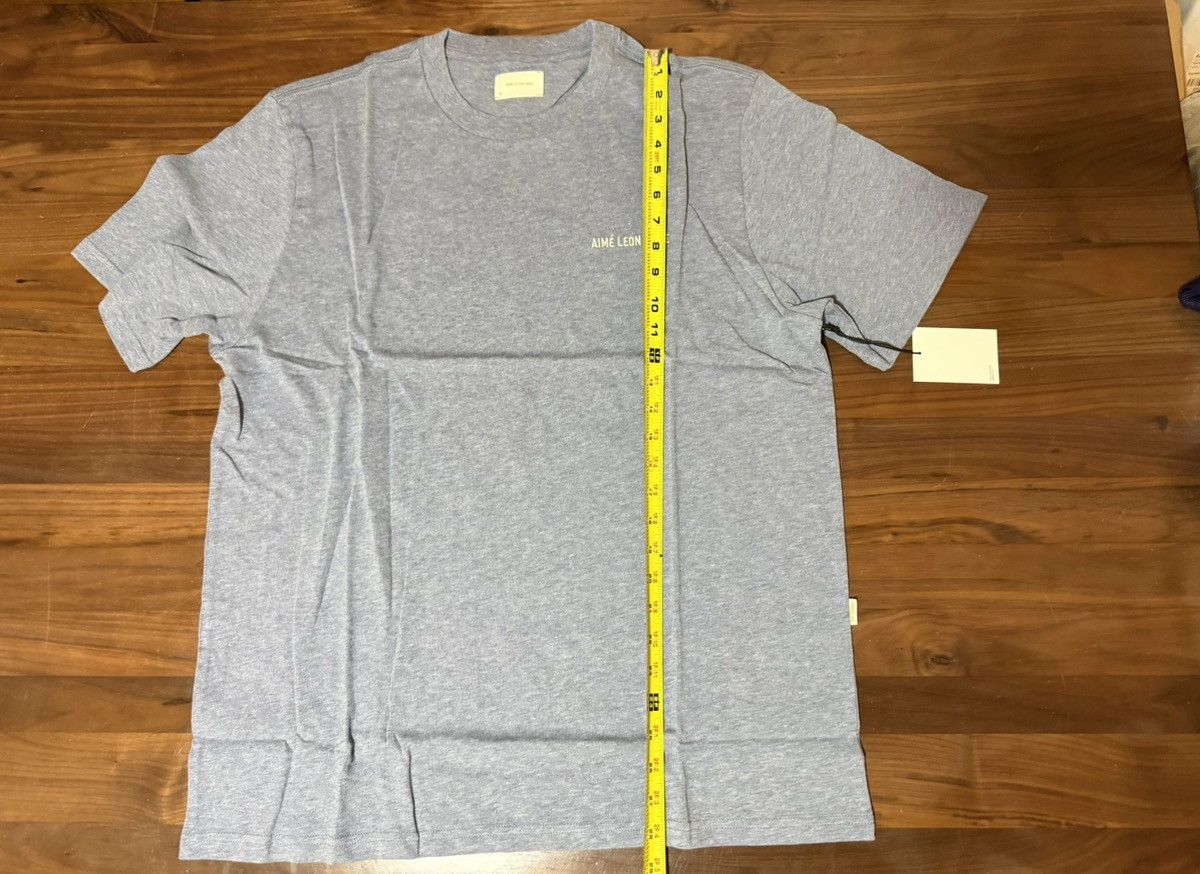 Aime Leon Dore Aime Leon Dore ALD Blue Melange Uniform Tee Logo Size XL Size US XL / EU 56 / 4 - 6 Thumbnail