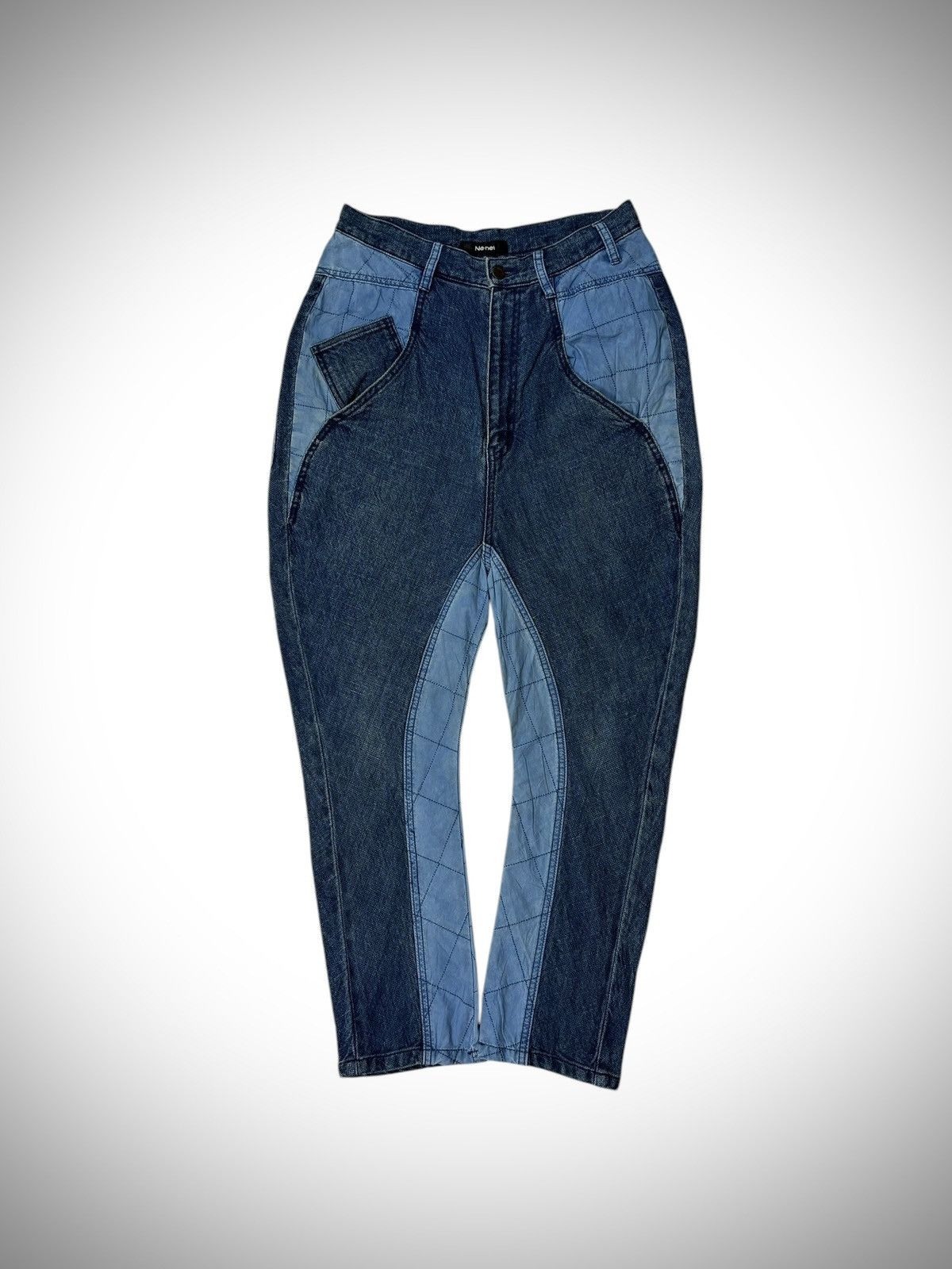 Issey Miyake 2000’s Issey Miyake Ne-Net - INDIGO DENIM Jeans Size 28" / US 6 / IT 42 - 1 Thumbnail
