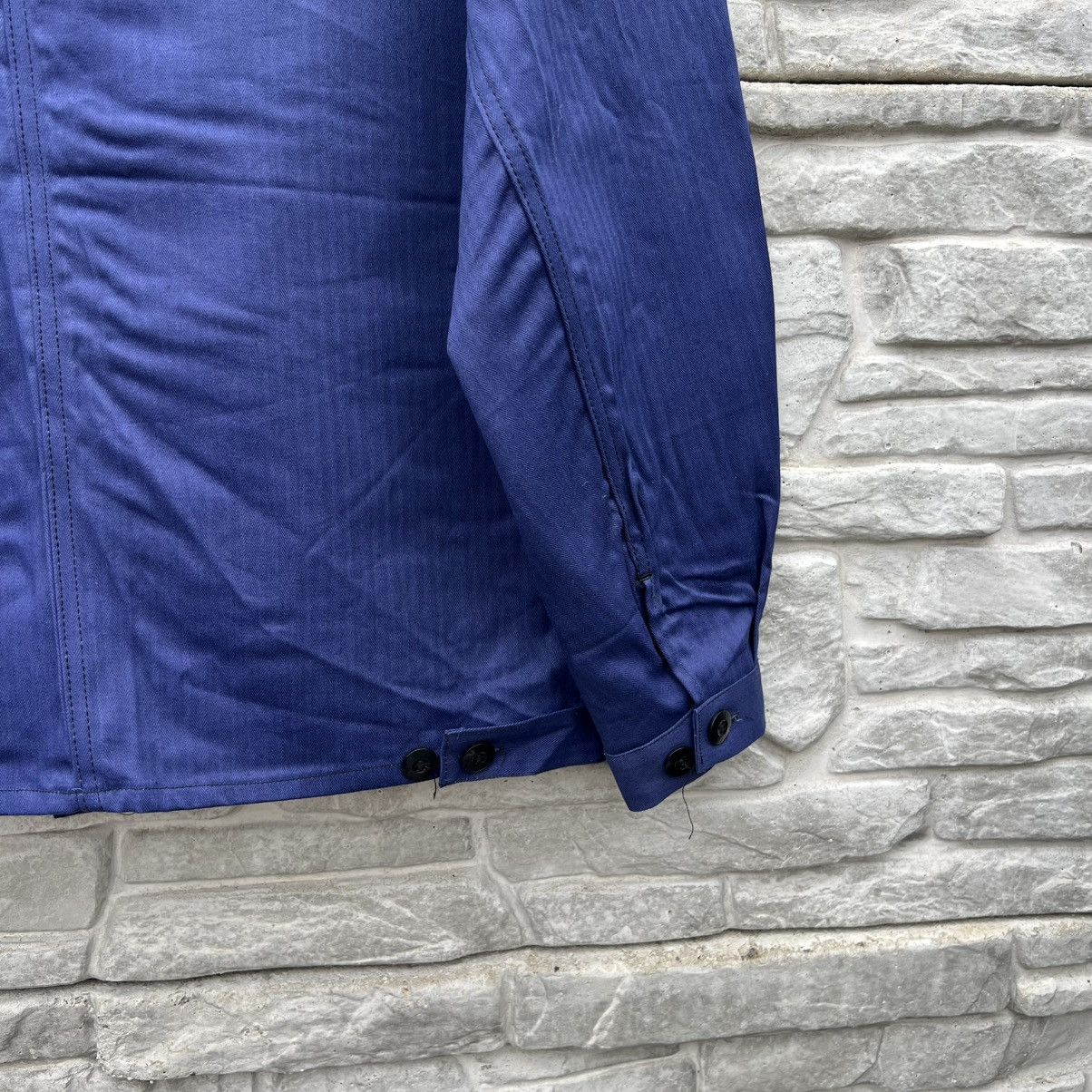 Vintage French herringbone HBT sanfor works jacket Size US M / EU 48-50 / 2 - 14 Thumbnail
