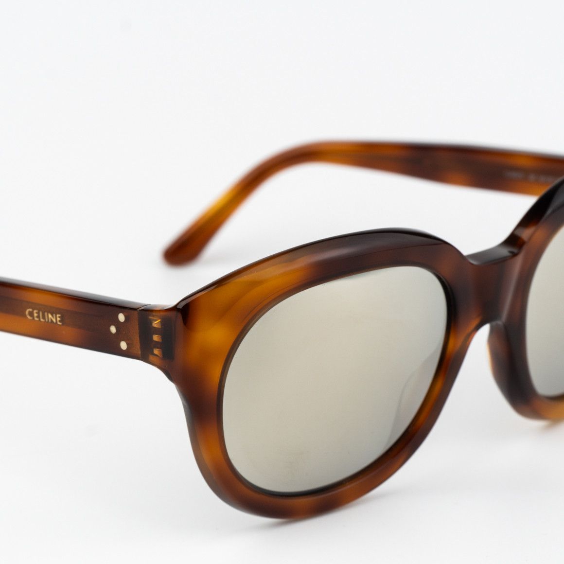 Celine Celine Women Sunglasses Havana Smoke Mirror CL40071I 56C NEW Size ONE SIZE - 7 Thumbnail