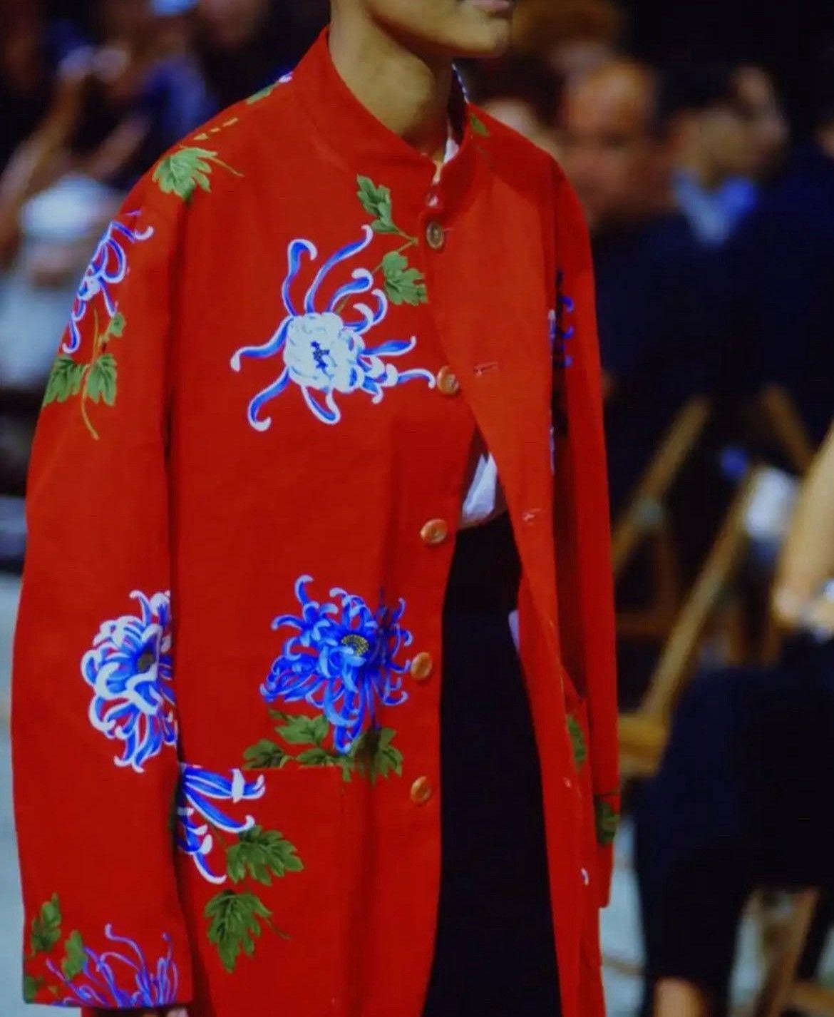 Yohji Yamamoto Yohji Yamamoto floral blazer 1996ss Size 48L - 5 Thumbnail