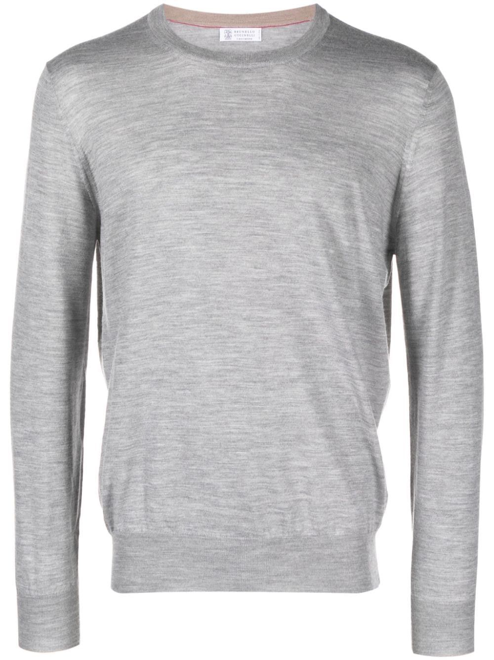 Brunello Cucinelli WOOL CREWNECK SWEATER Size US S / EU 44-46 / 1 - 1 Thumbnail