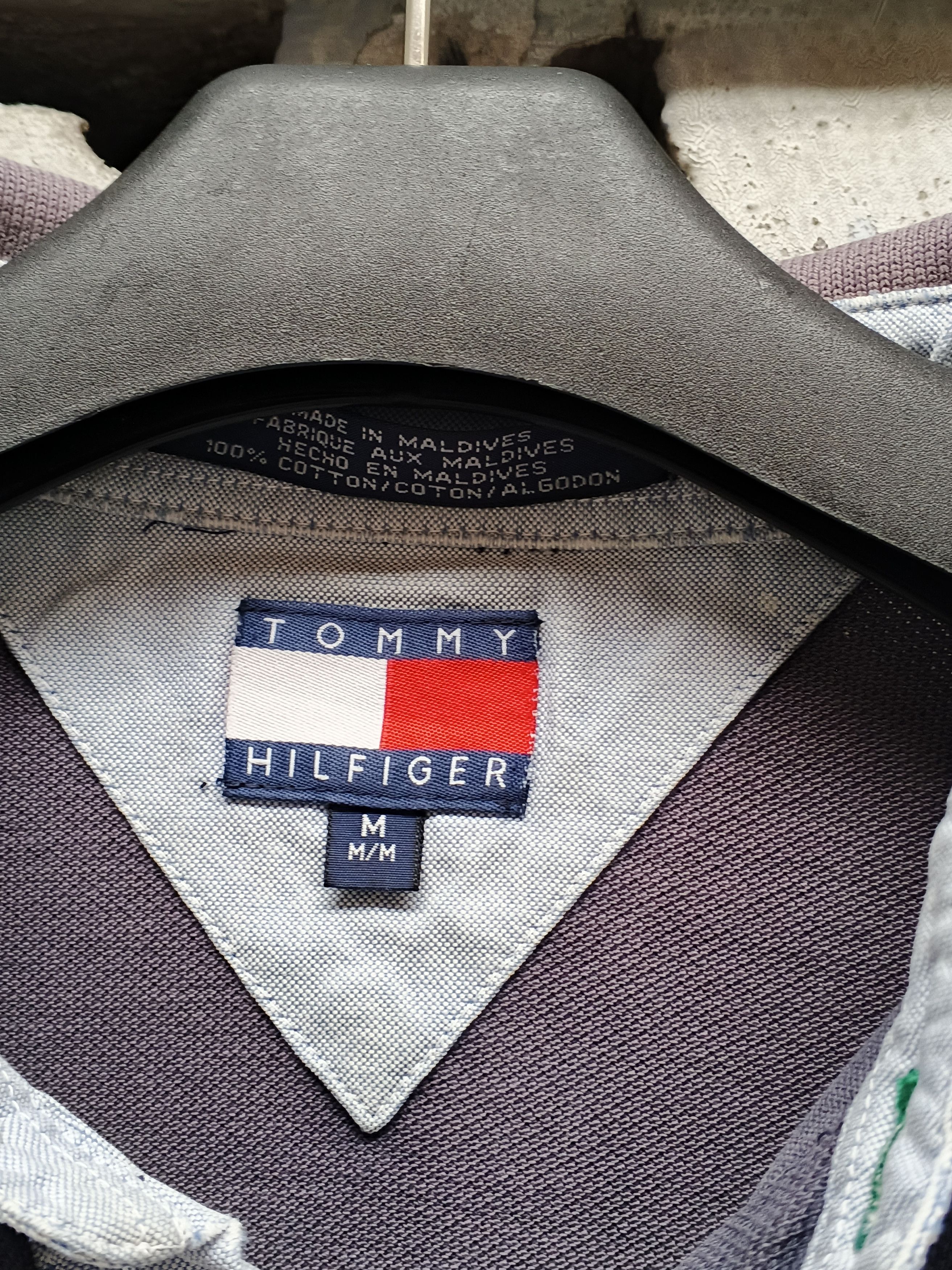 Tommy Hilfiger × Vintage Vintage Polo Tommy Hilfiger Size US L / EU 52-54 / 3 - 3 Thumbnail