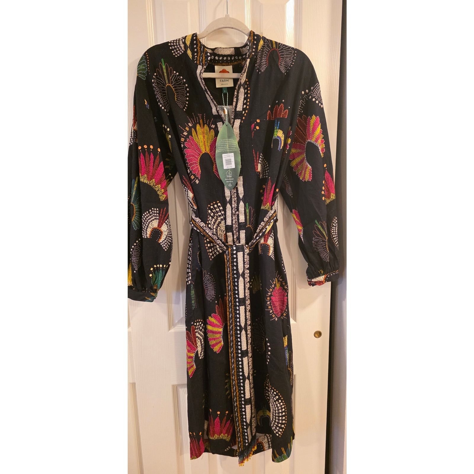 Farm Rio Wonderful Headdress Chemise Size S NWT