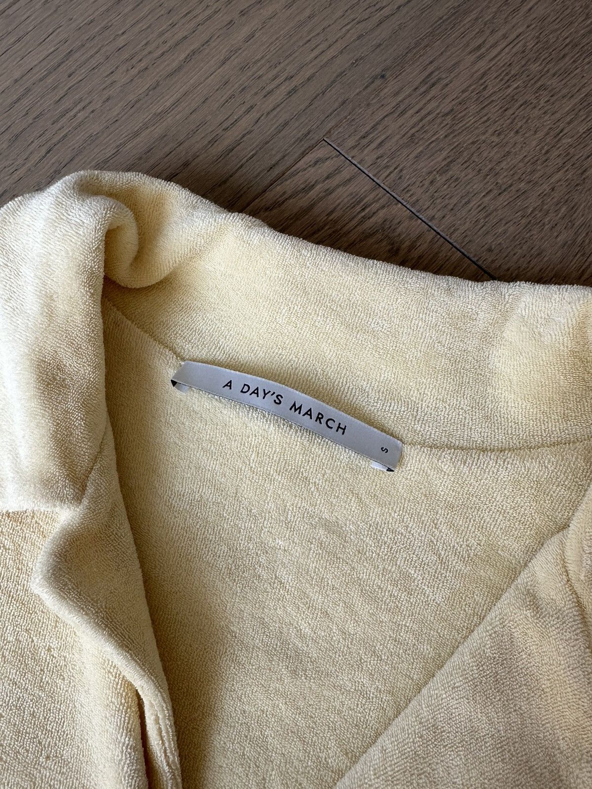 A Day's March Yellow Terry Yamu Shirt Size US S / EU 44-46 / 1 - 3 Thumbnail