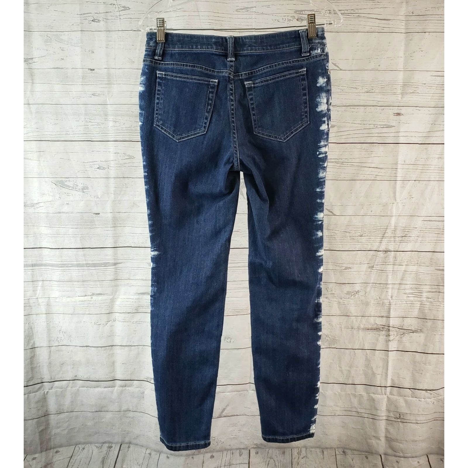 Boston Proper Boston Proper Womens Skinny Ankle Jeans Sz 4 Blue Low Rise Size 27" / US 4 / IT 40 - 3 Thumbnail