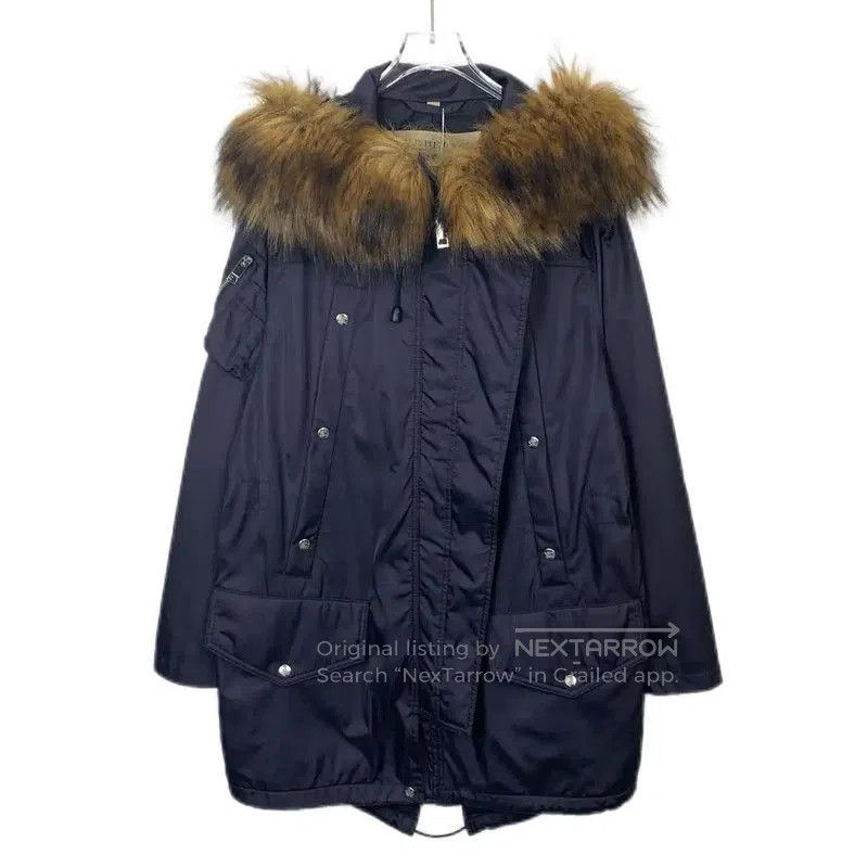 Burberry Burberry Women's Purple Nylon Down Jacket. Size M / US 6-8 / IT 42-44 - 1 Thumbnail