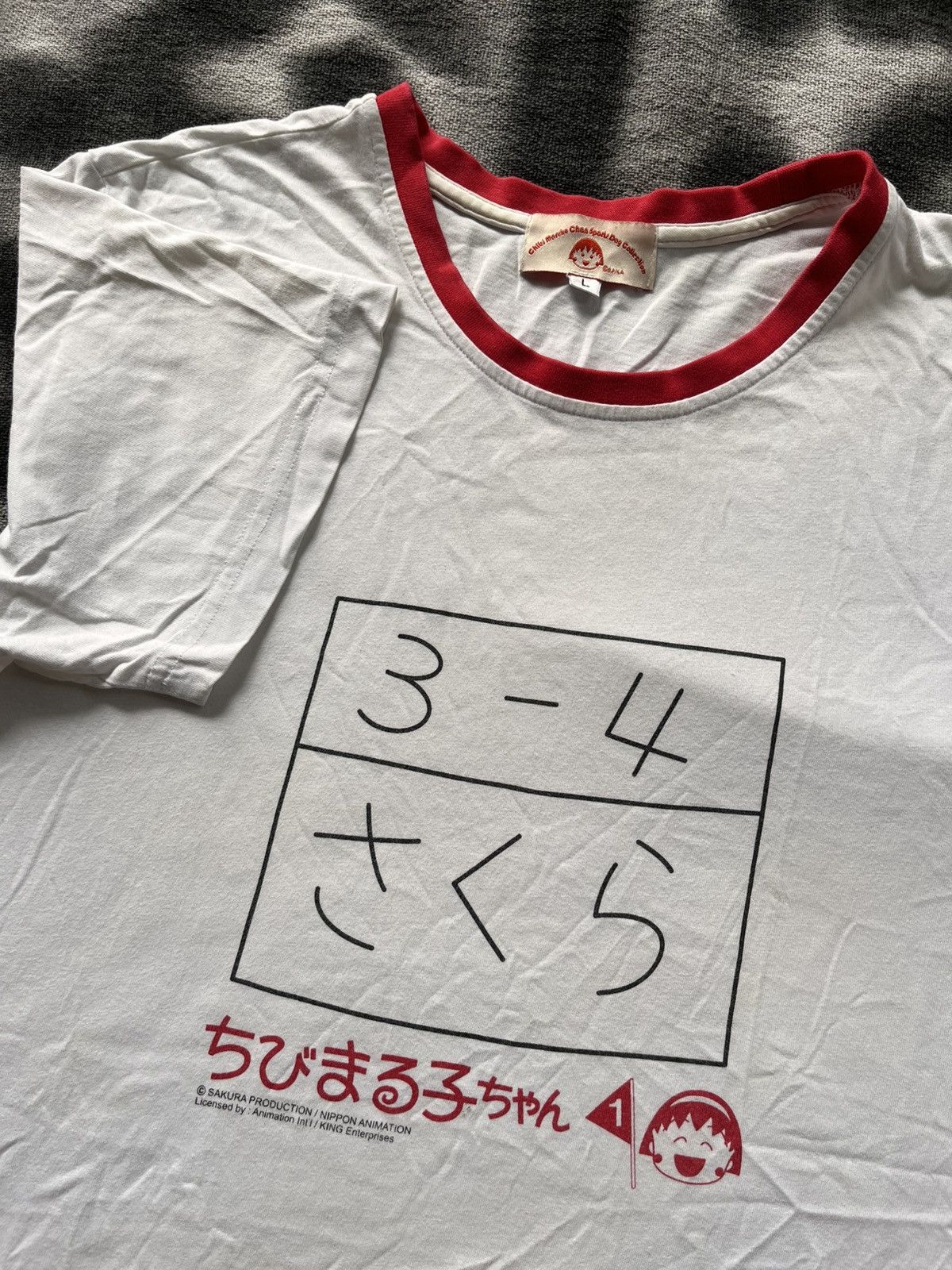 Anime Chibi Maruko Chan Vintage Anime Tees Size US L / EU 52-54 / 3 - 5 Thumbnail
