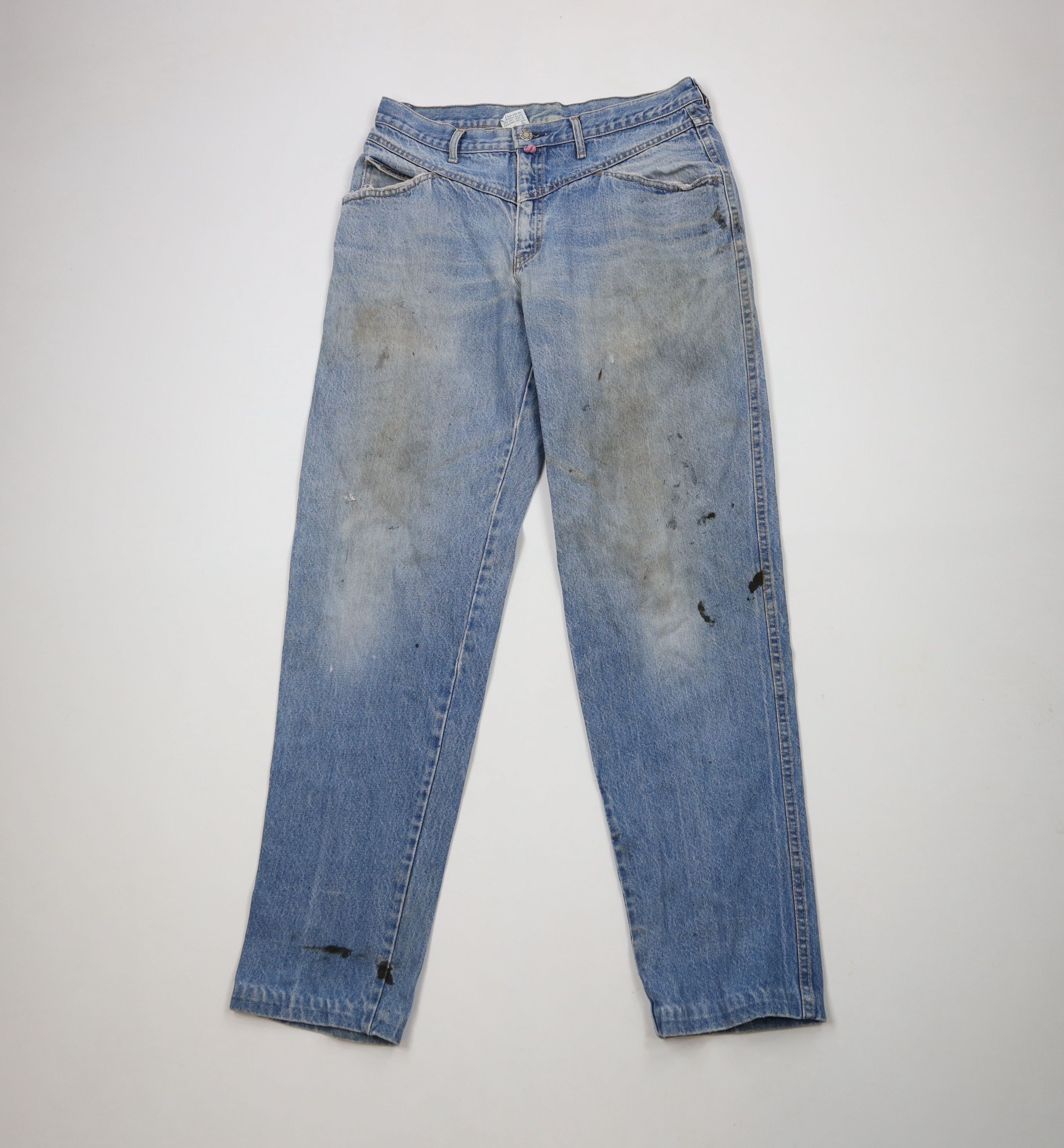 Calvin Klein × Vintage Vintage 90s Calvin Klein Tapered Leg Denim Jeans Blue USA Size US 32 / EU 48 - 1 Thumbnail