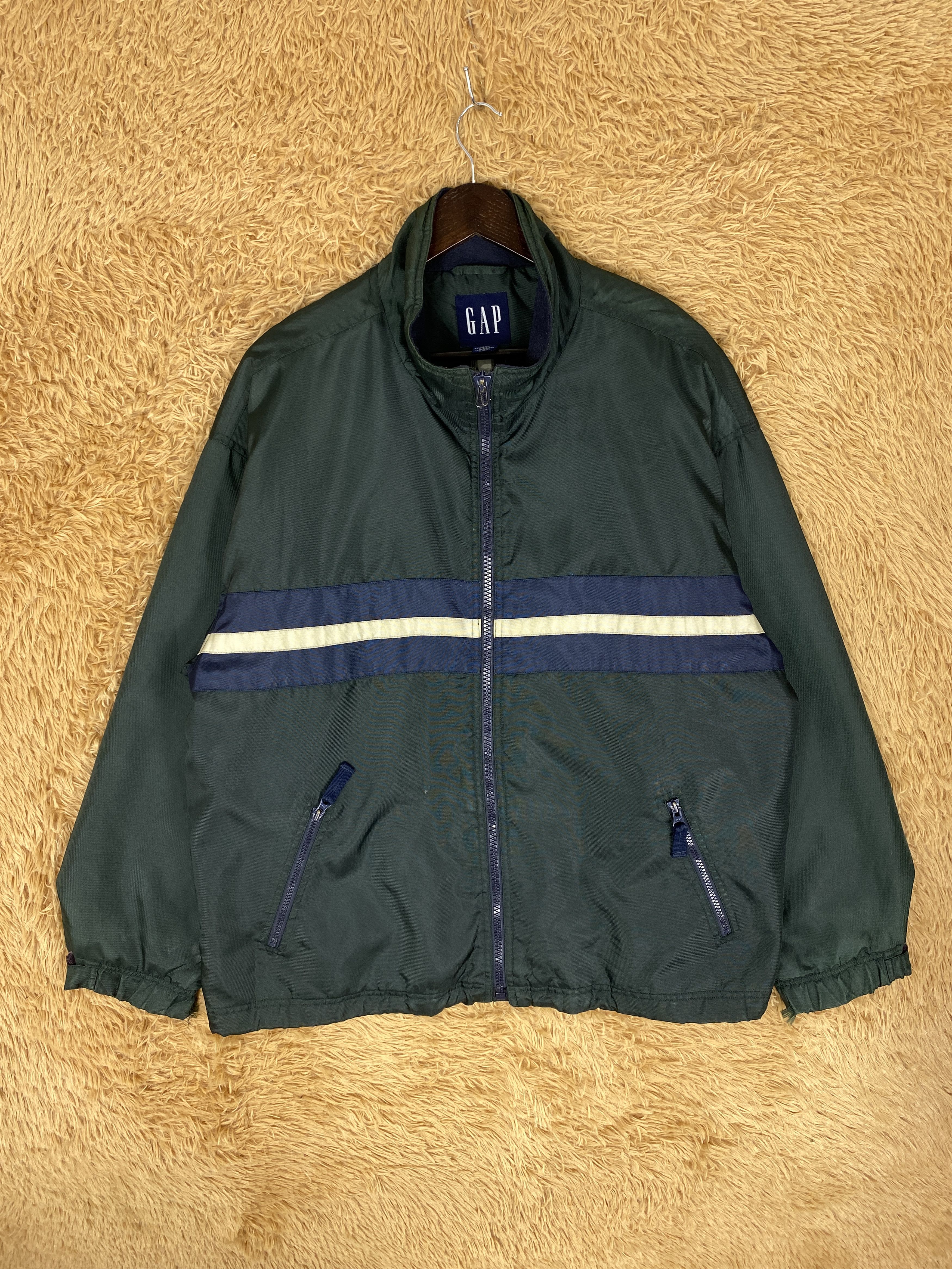 Gap Vintage Gap Fleece Lining Jacket J2235 Size US L / EU 52-54 / 3 - 1 Thumbnail