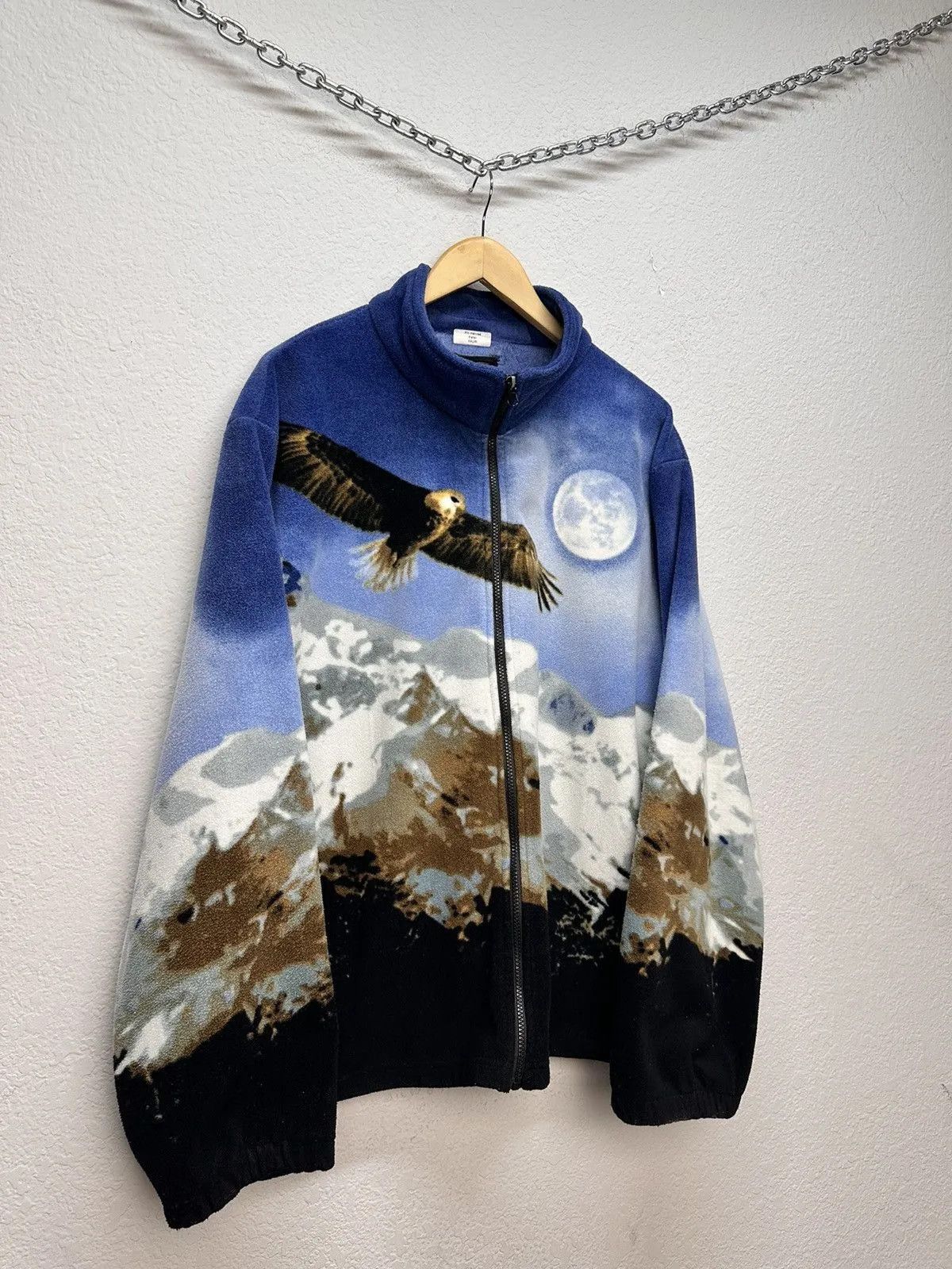 Other Vintage Animal Eagle🦅 Fleece Wolf 🐺 Sherpa Jacket USA Size US XXL / EU 58 / 5 - 3 Thumbnail