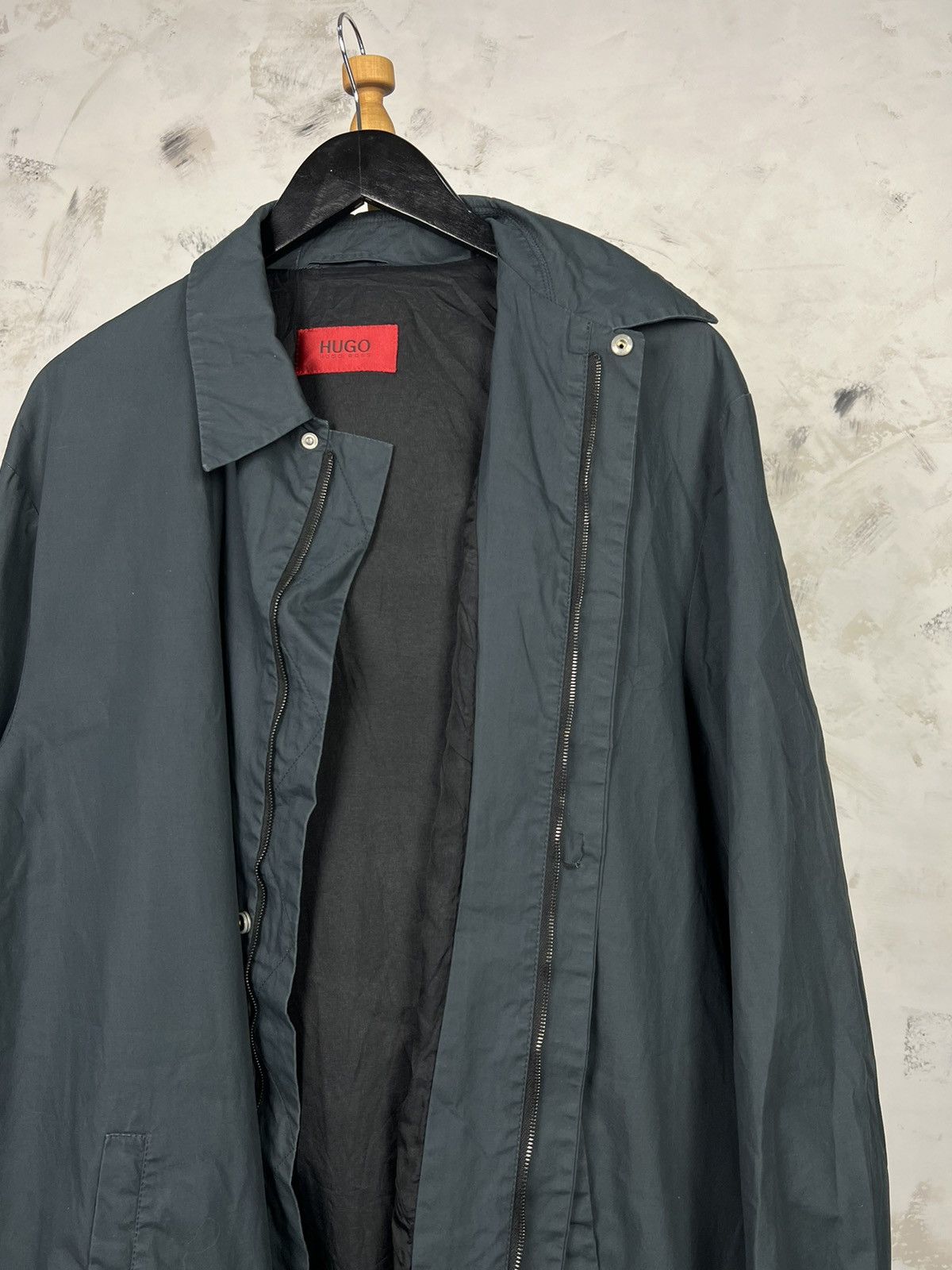 Hugo Boss Vintage Hugo Boss Trench Coat Size XL - XXL Size US XXL / EU 58 / 5 - 4 Thumbnail