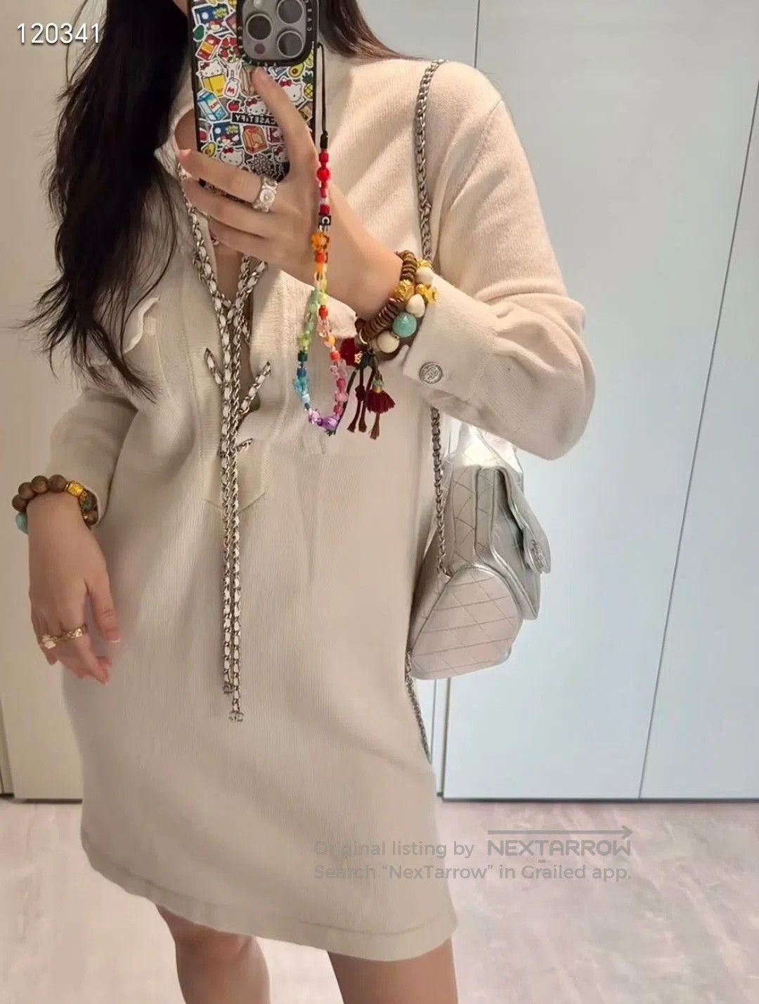 Chanel Chanel 23P Chain Knit Dress. Size XXS / US 00 / IT 34 - 8 Thumbnail