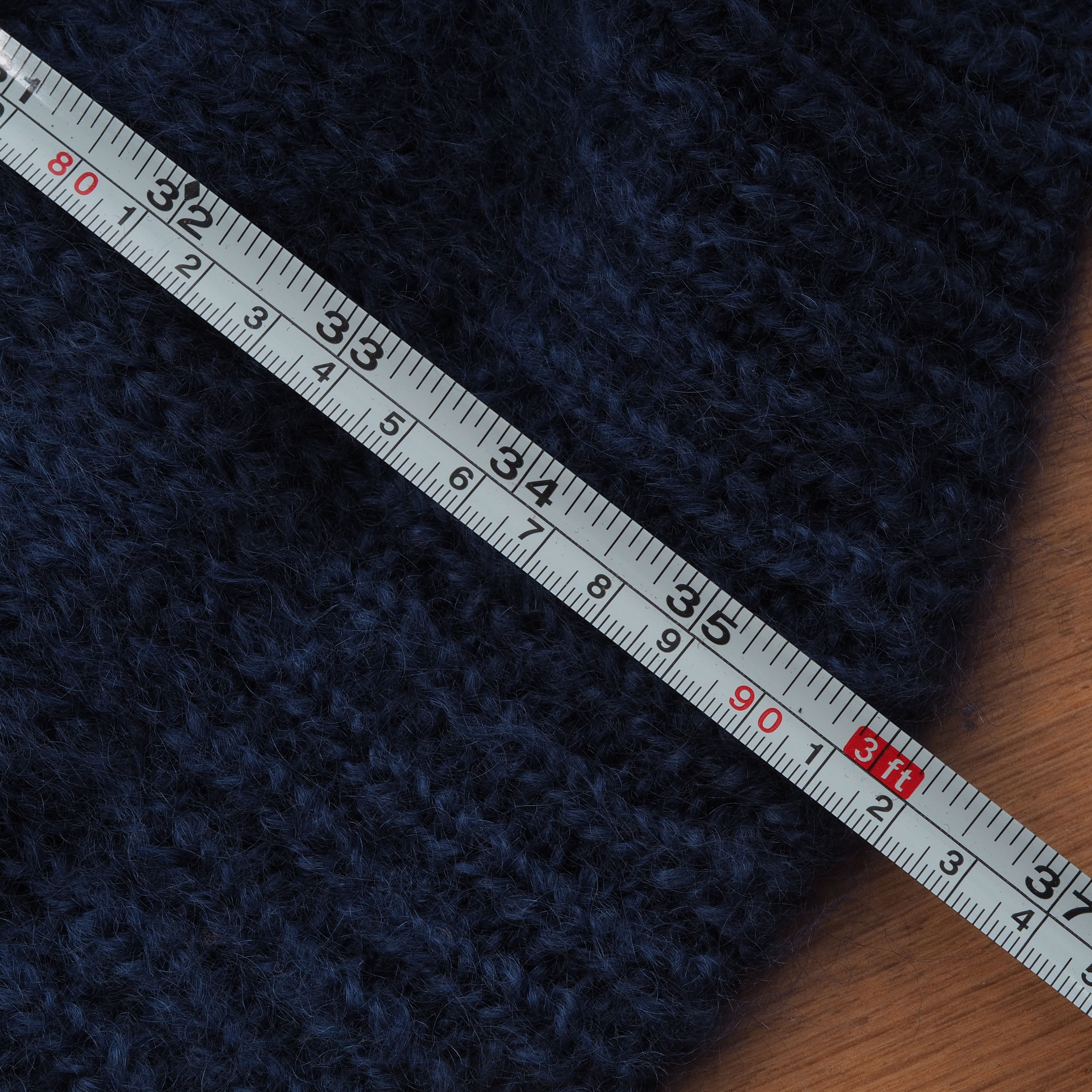 HUMANOID Humanoid Blue Mohair Long Belted Cardigan Overcoat Size M / US 6-8 / IT 42-44 - 9 Thumbnail