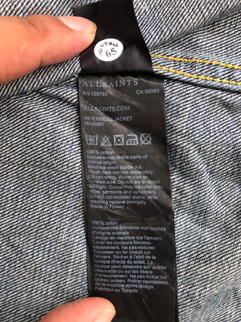 Allsaints Trucker Jacket Allsaints Type 3 Distressed Size US M / EU 48-50 / 2 - 17 Thumbnail