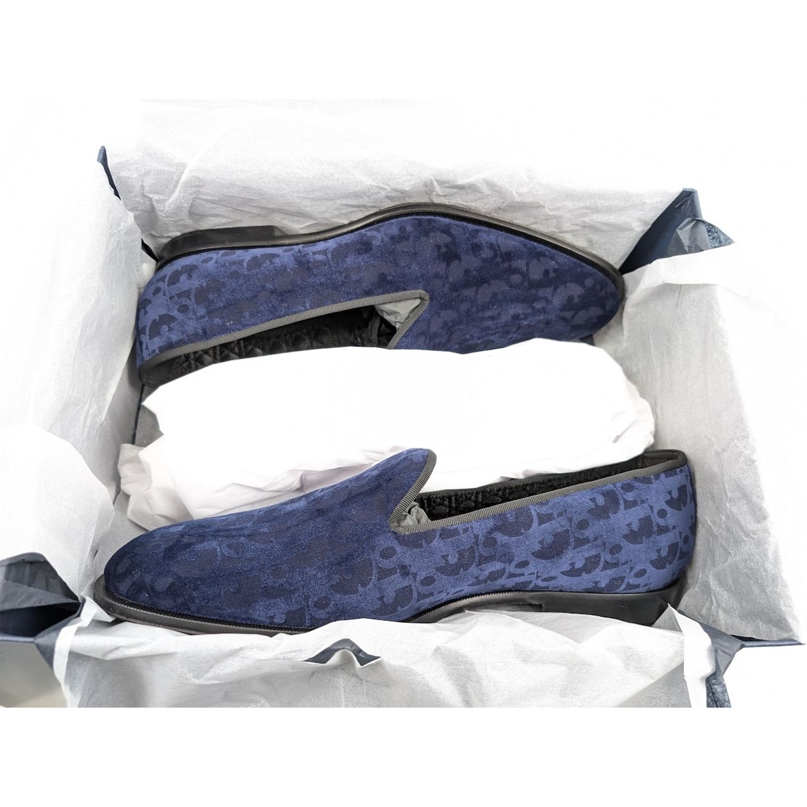 Dior o1rshd1 Loafers M-Timeless Slippers in Royal Blue Size US 9 / EU 42 - 21 Thumbnail