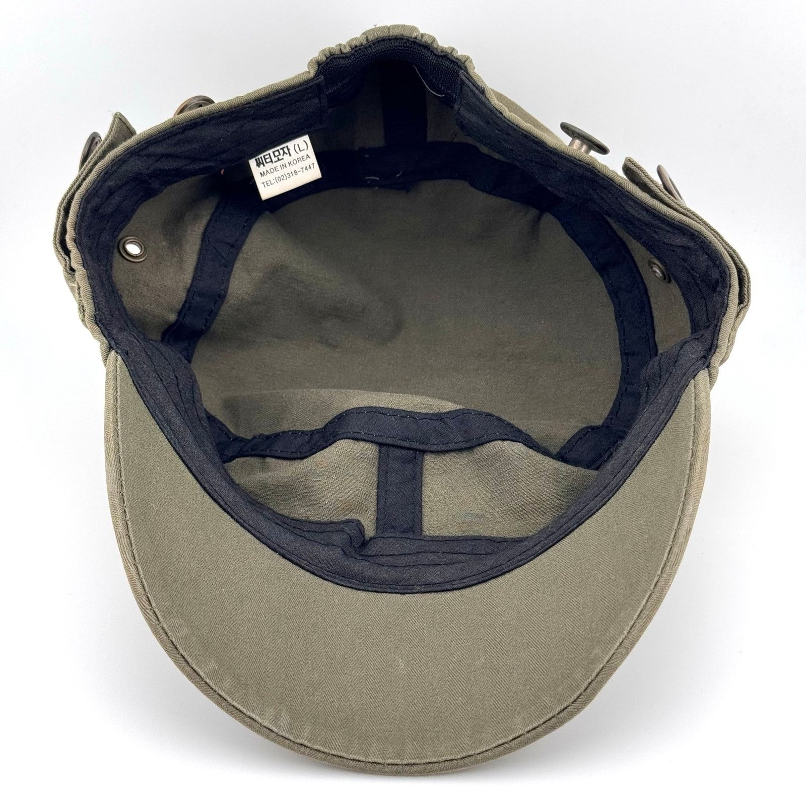 Japanese Brand Y2K Blank Distressed Military Work Vintage Hat Patrol Cap XS Size ONE SIZE - 5 Thumbnail