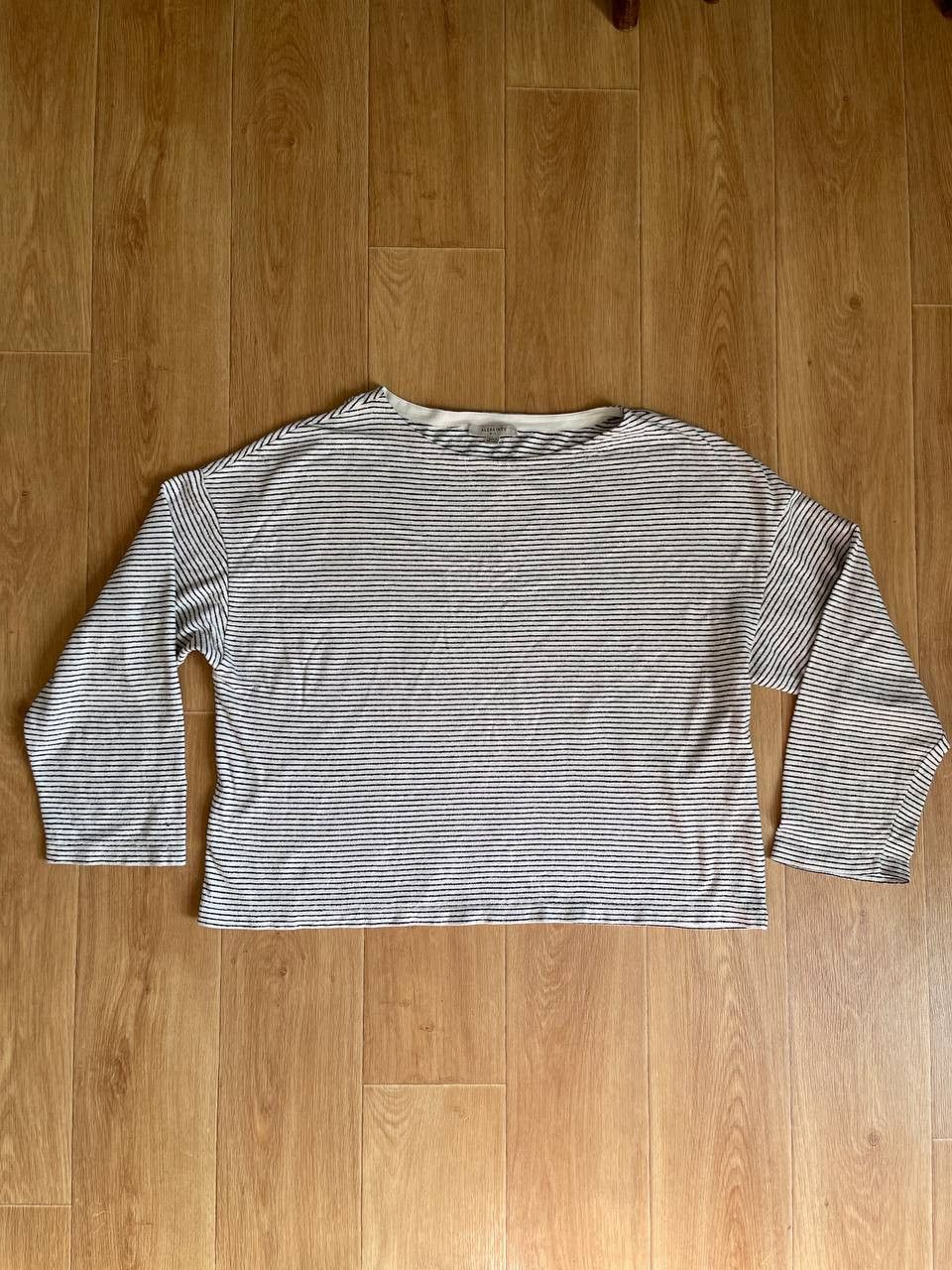 Allsaints AllSaints Adelise ls stripe long sleeve t-shirt tee oversize Size M / US 6-8 / IT 42-44 - 2 Thumbnail