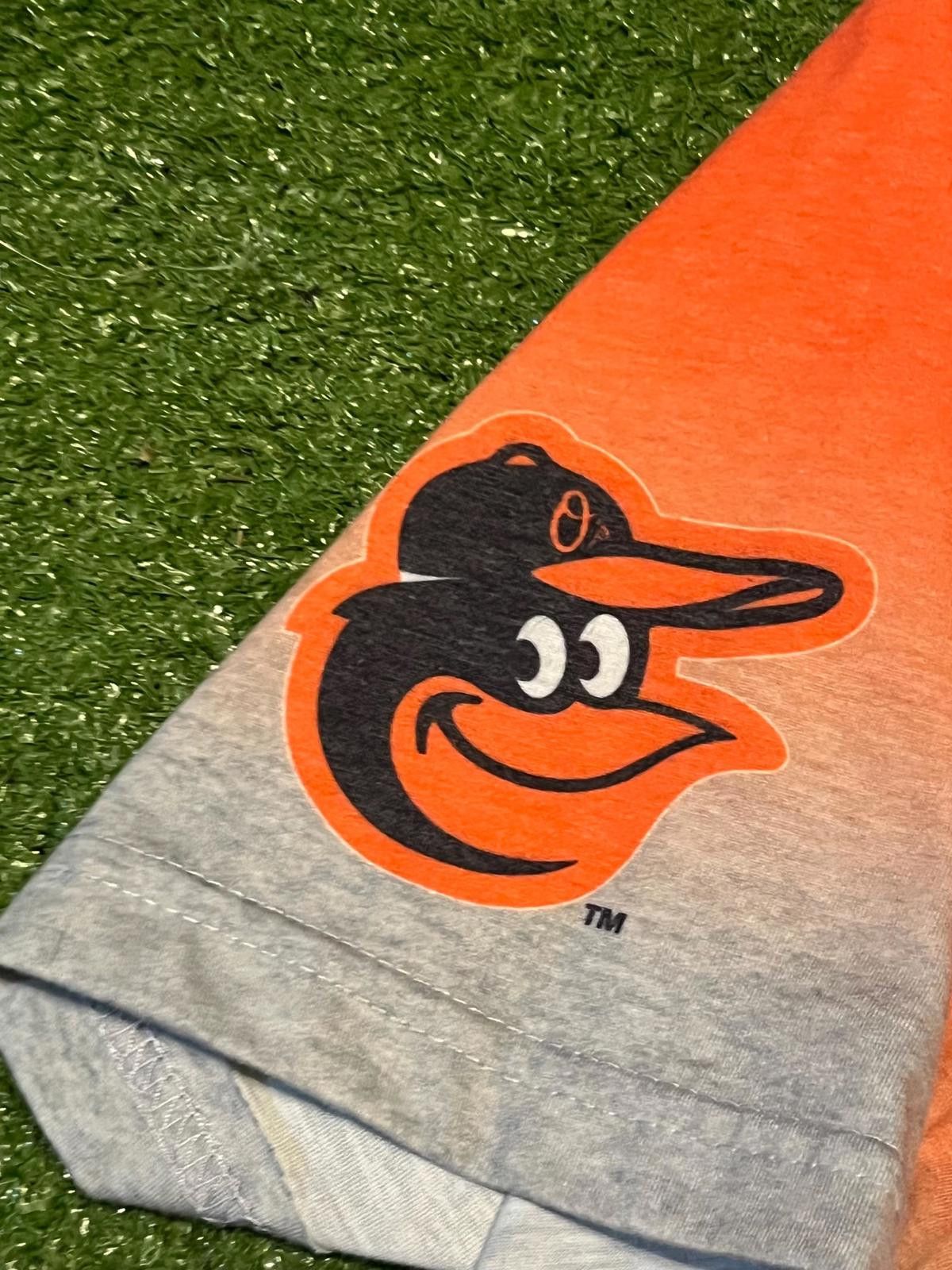 Other Baltimore Orioles Gradient Orange and Gray T-Shirt Size ONE SIZE - 4 Thumbnail
