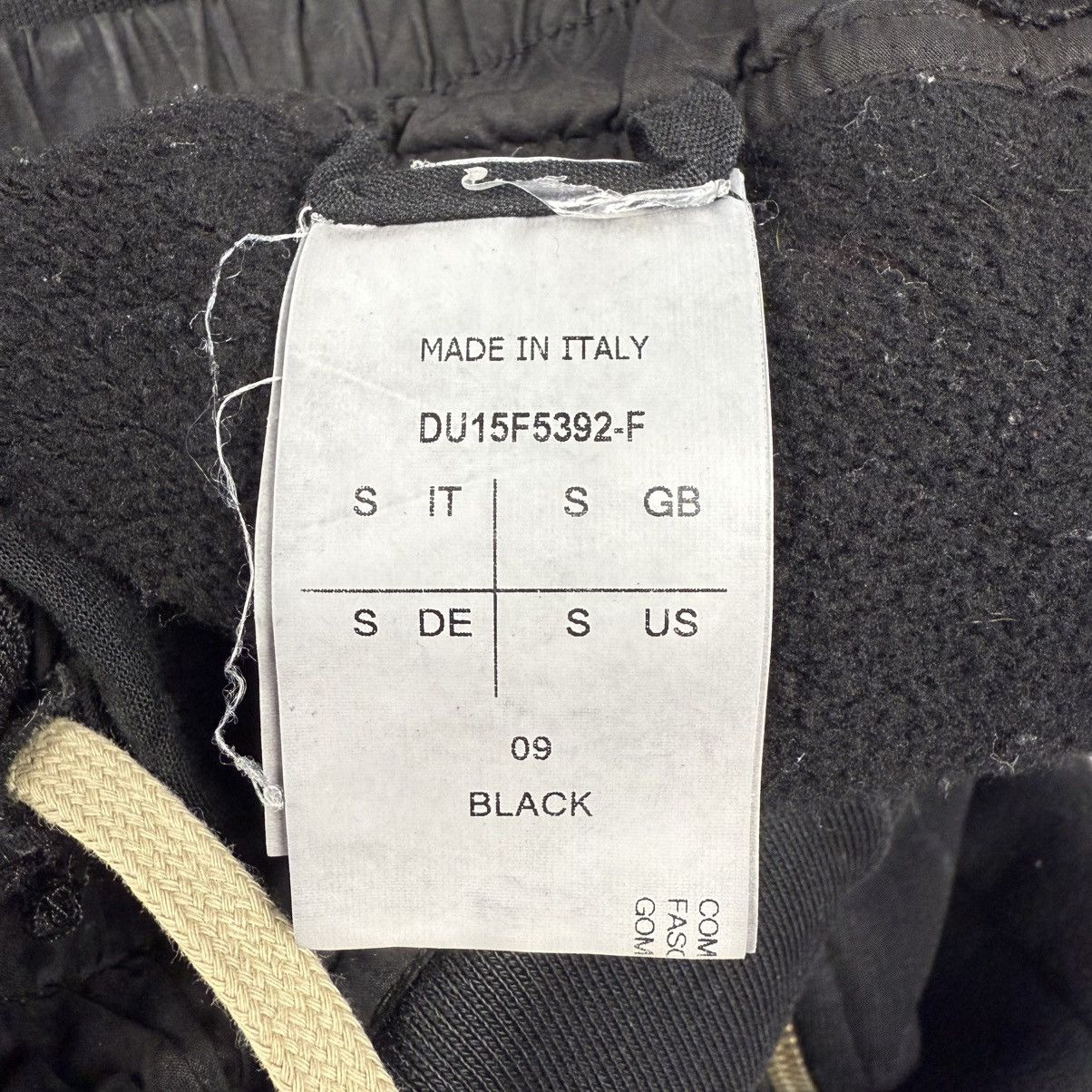 Rick Owens Rick Owens DRKSHDW F/W'15 Sweatpants Size US 32 / EU 48 - 6 Thumbnail