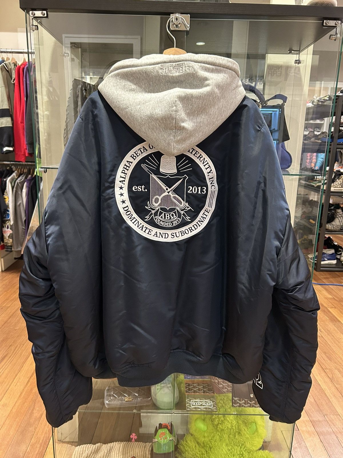 Vetements Vetements X Alpha Industries Bomber university edition Size US S / EU 44-46 / 1 - 1 Thumbnail