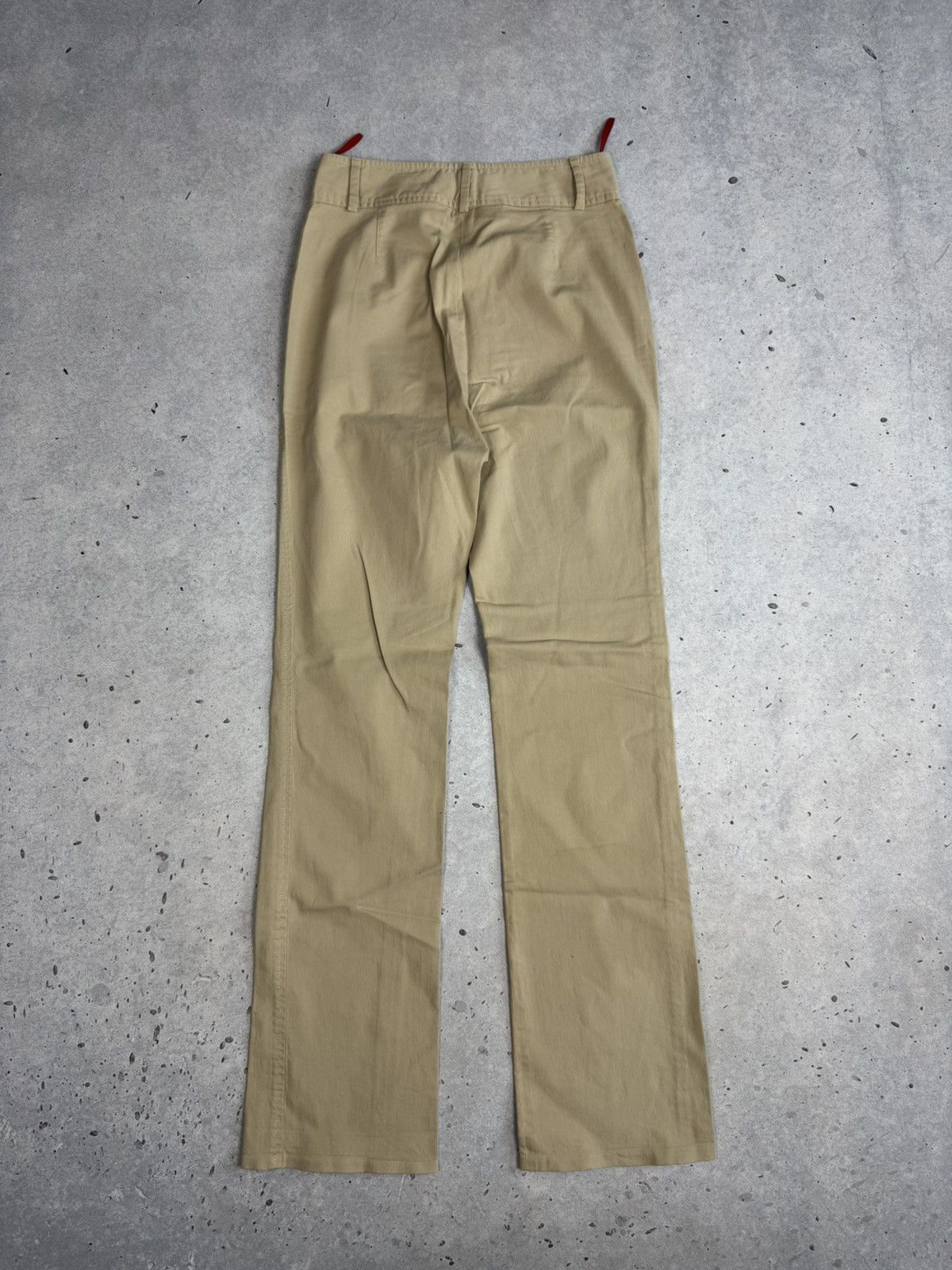 Prada Archive Prada Double Front Pocket Pants Red Tab Size 28" / US 6 / IT 42 - 2 Thumbnail