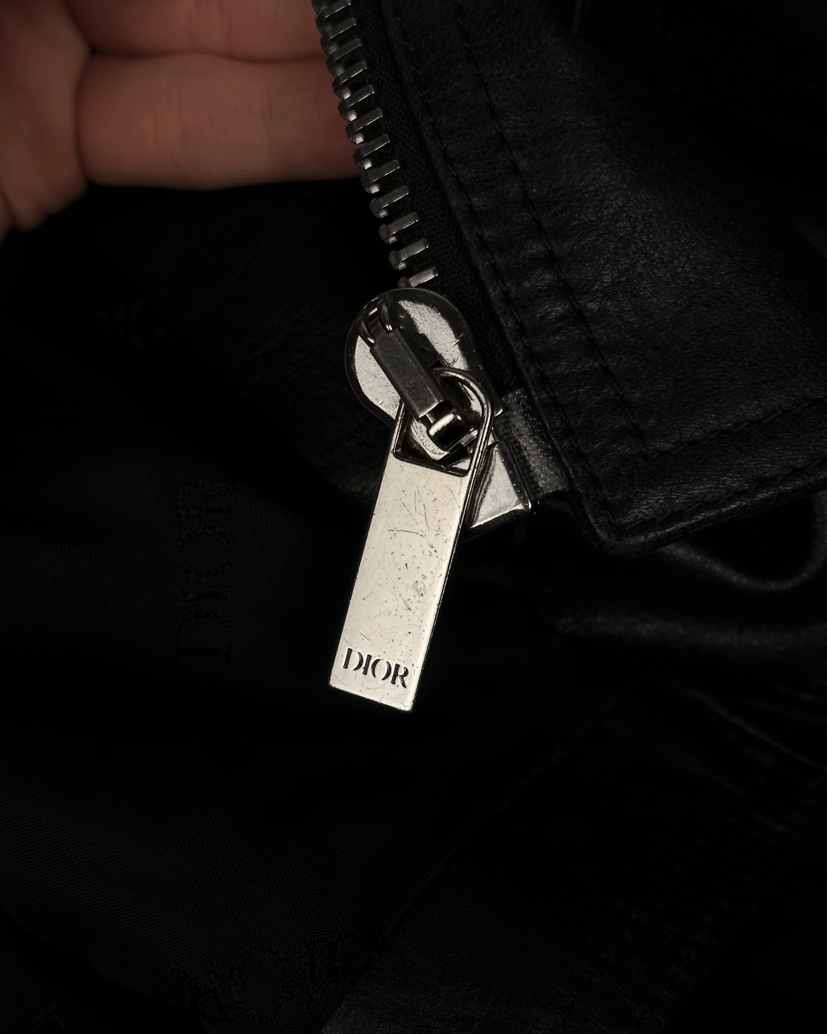 Dior Dior Homme Saddle Pocket Biker Leather Jacket Size US M / EU 48-50 / 2 - 8 Thumbnail