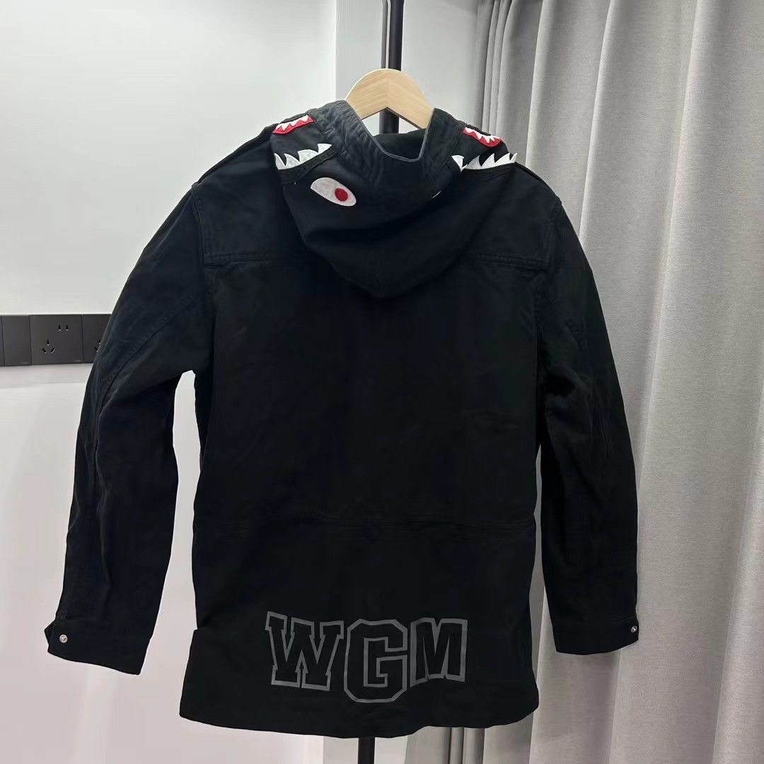 Bape SHARK HOODIE JACKET Size ONE SIZE - 2 Thumbnail